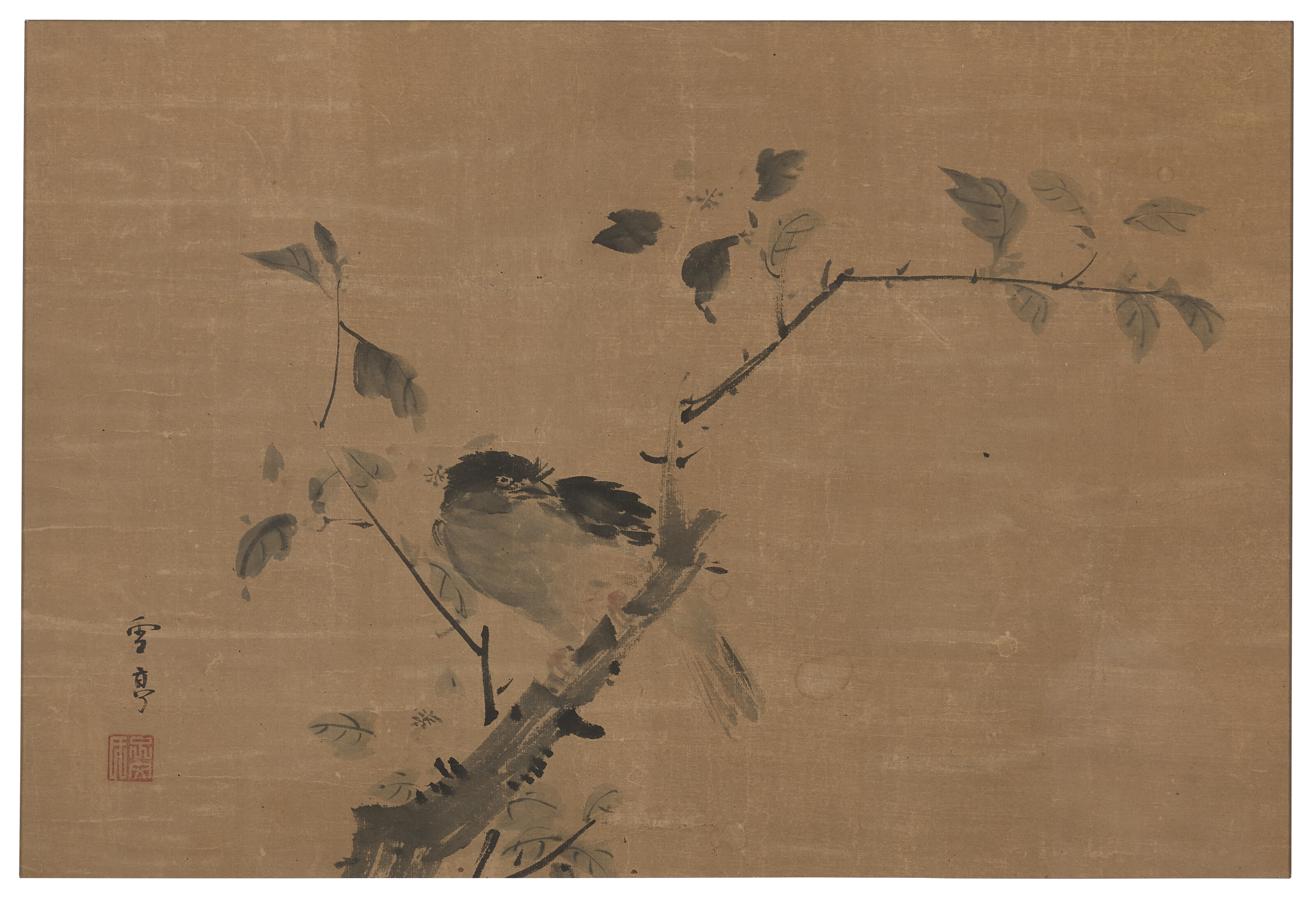 【中古】 Anonymous AlexBershadsky ANONYMOUS (JAPAN, 19TH CENTURY), Bird on a Branch | Christie's