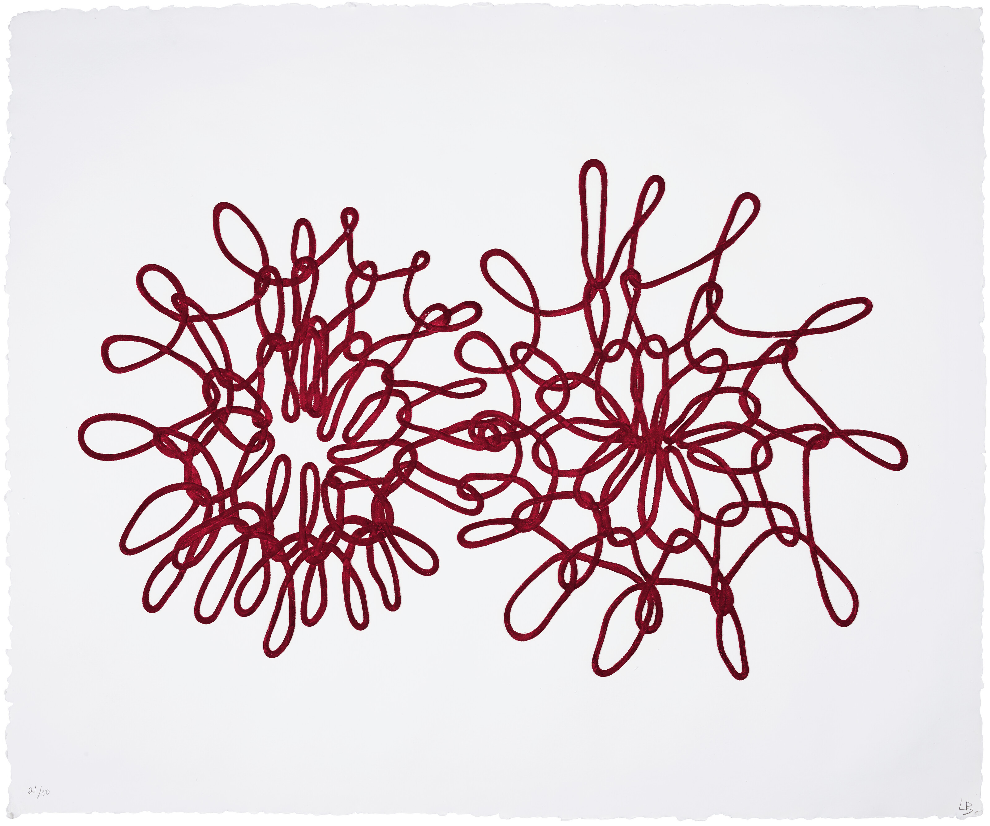 LOUISE BOURGEOIS (1911-2010), Crochet IV, from Crochet I-V