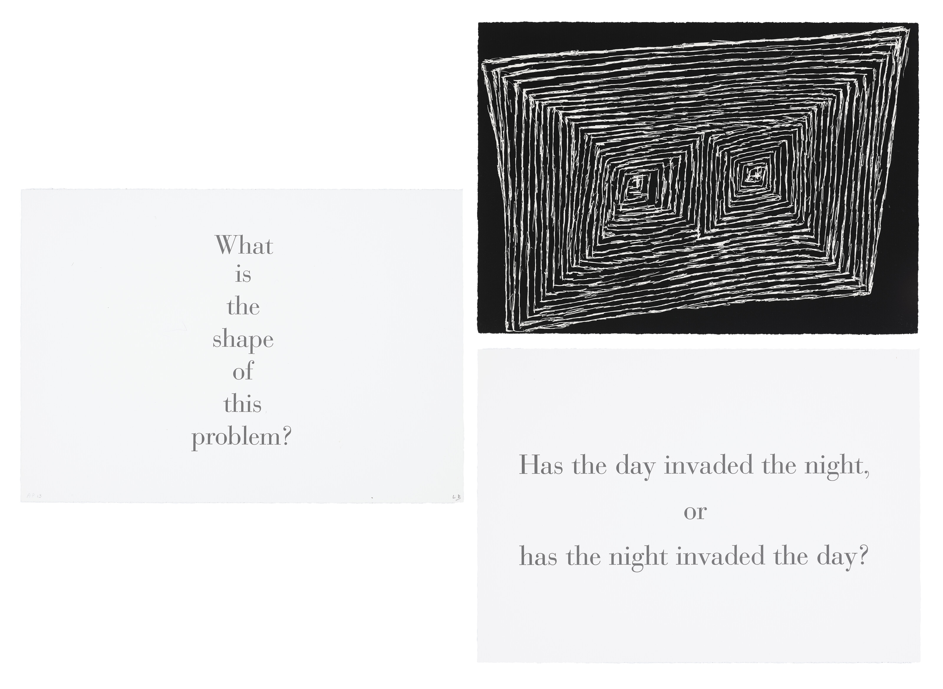 Catalog image of Has the Day Invaded the Night, or Has the Night Invaded the Day?, no. 5 of 9, f…