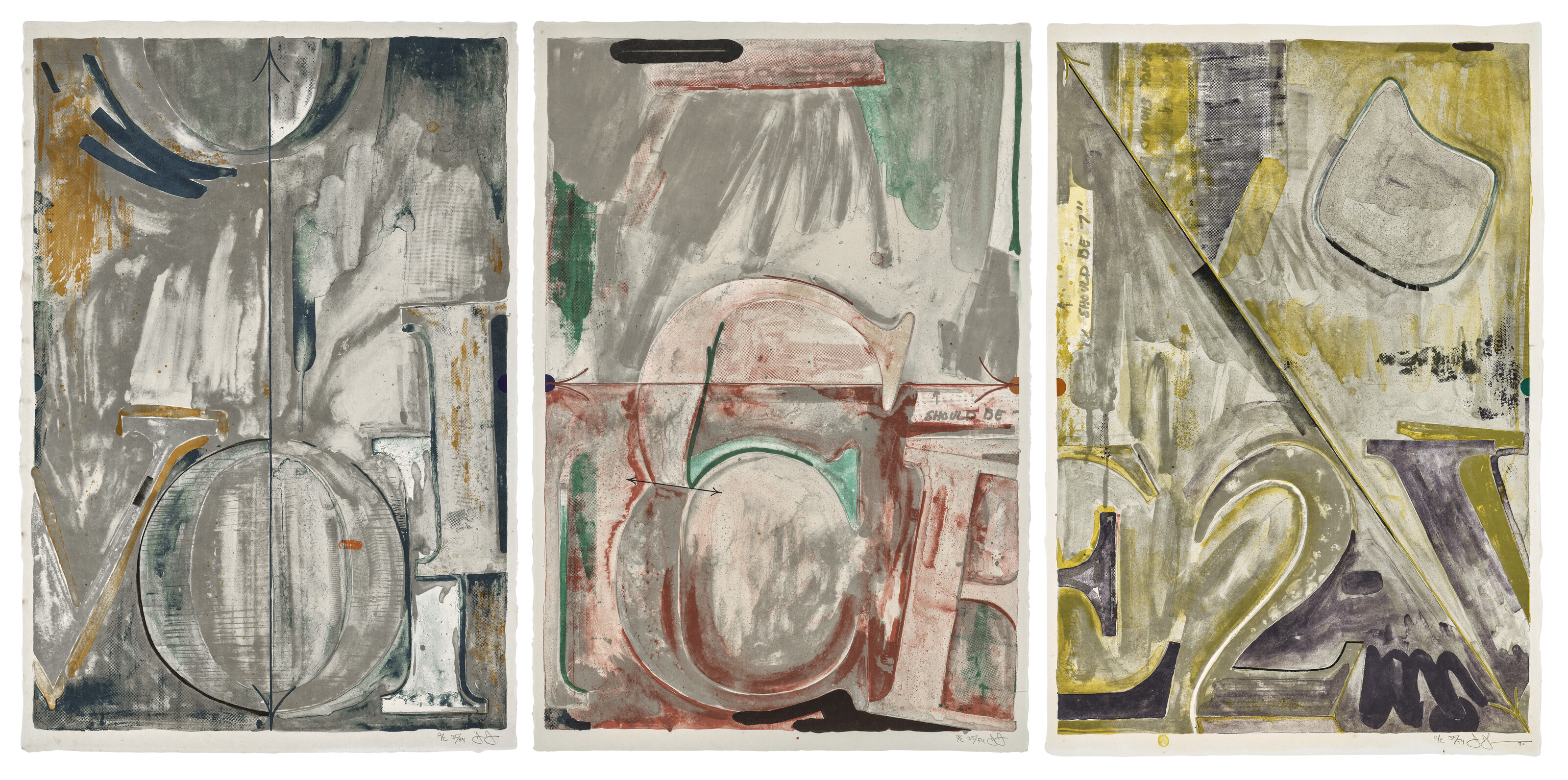 JASPER JOHNS (B. 1930), Voice 2 | Christie's