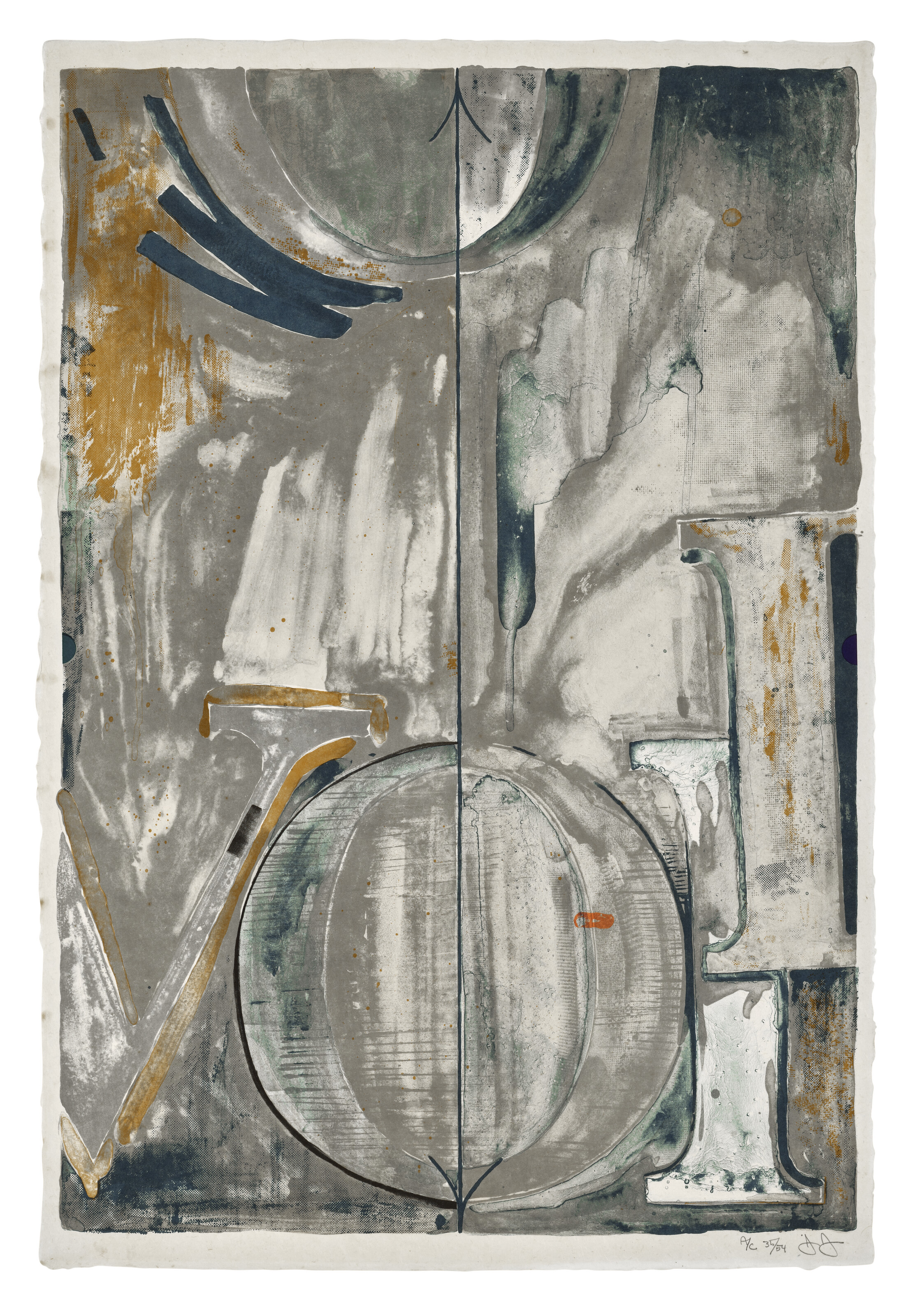 JASPER JOHNS (B. 1930), Voice 2 | Christie's