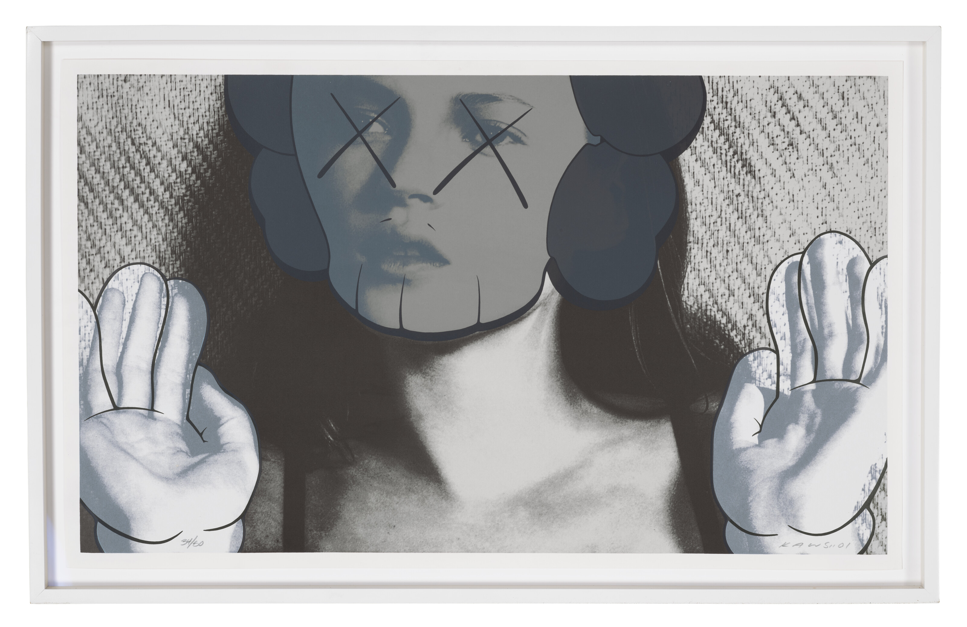 限定マット額装品/Kaws and David Sims Kate Moss 4 Kate Moss, Kaws