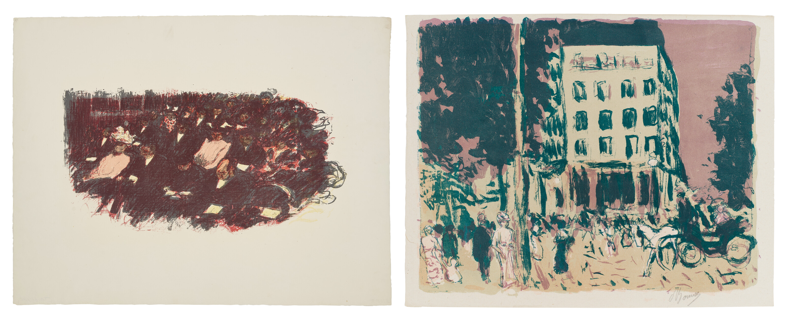 PIERRE BONNARD (1867-1947), Two prints by the artist | Christie's