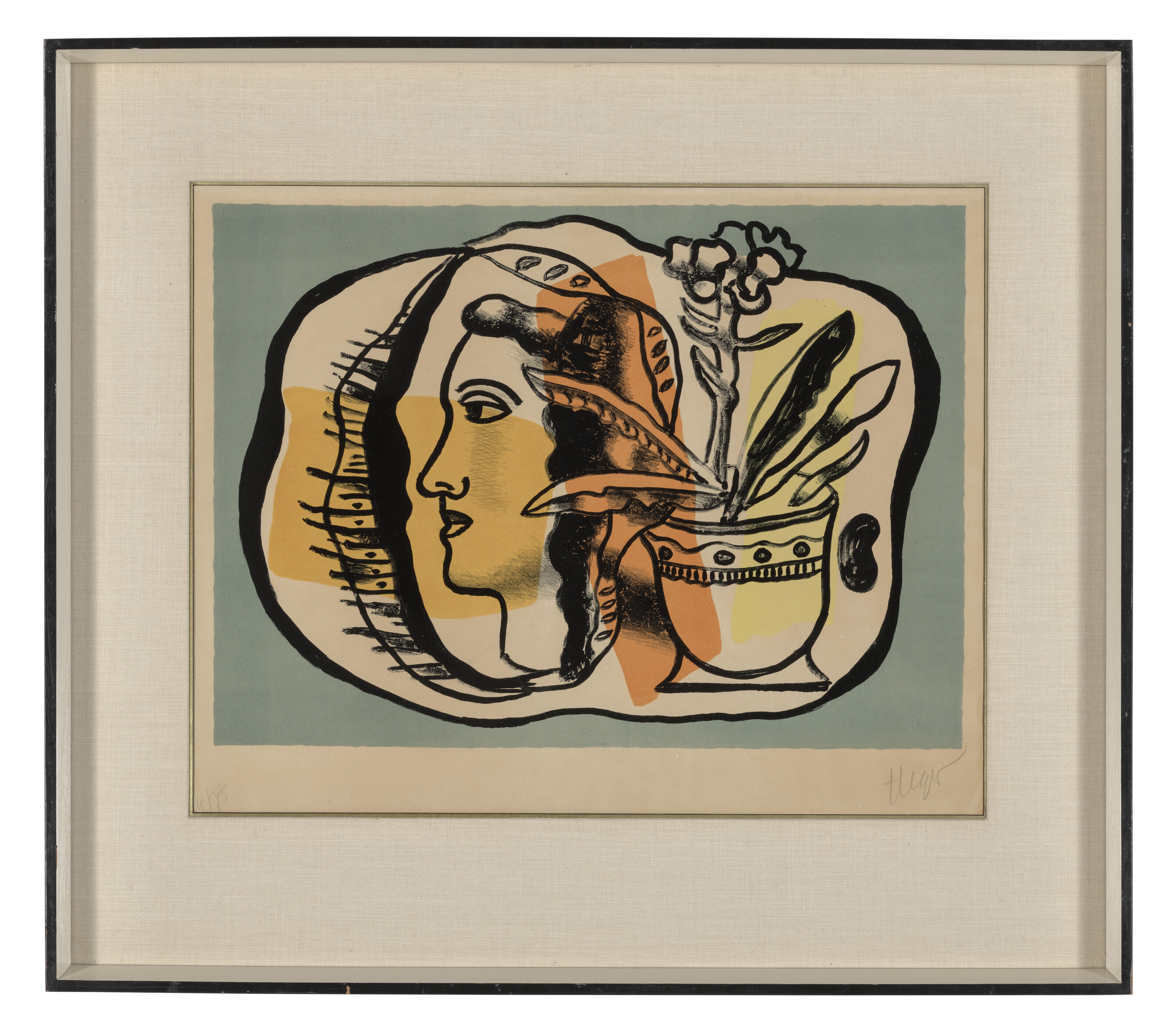 FERNAND LEGER (1881-1955), Composition au Profil | Christie's