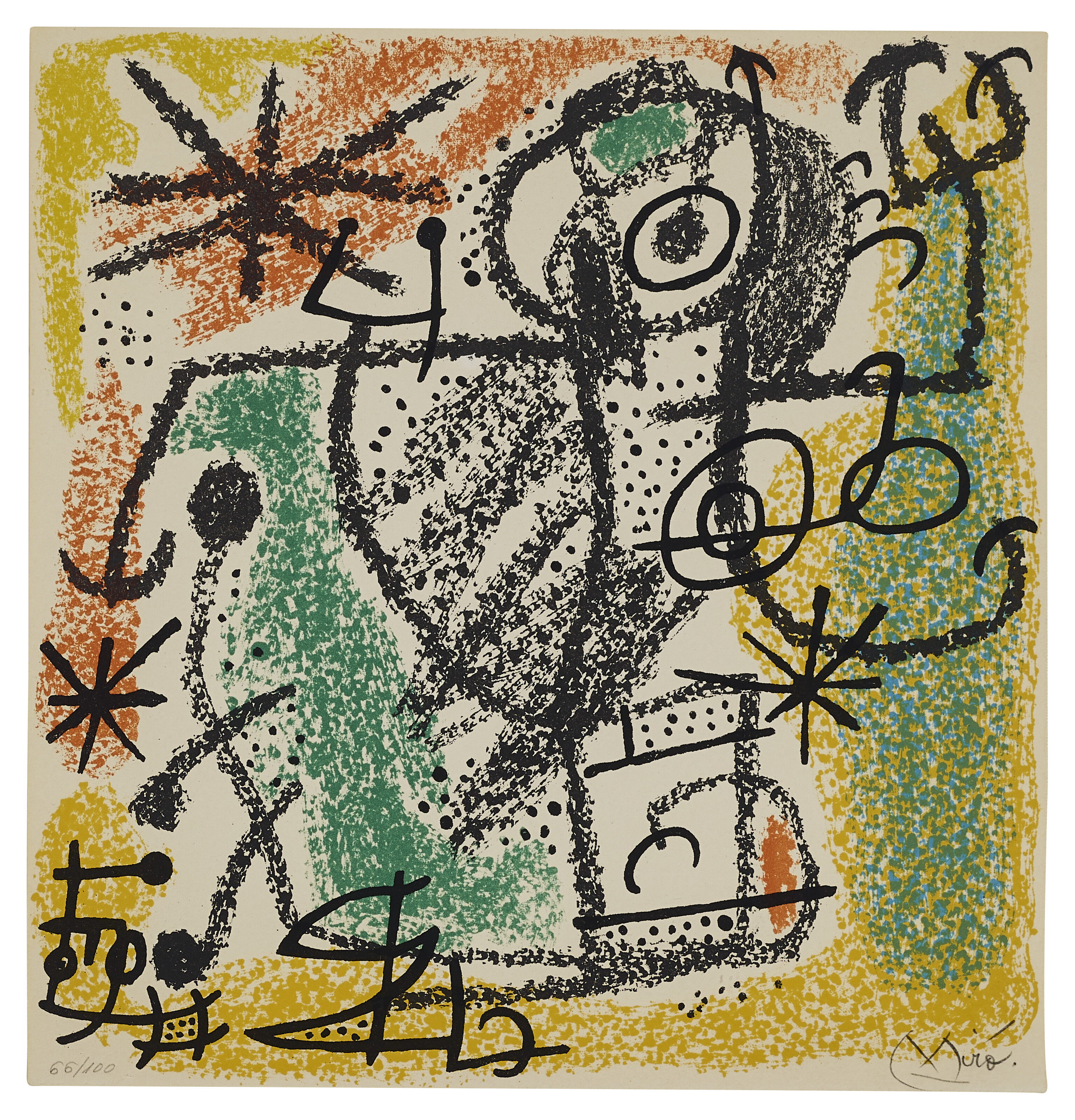 JOAN MIRÓ (1893-1983), Les essencies de la terra: one print