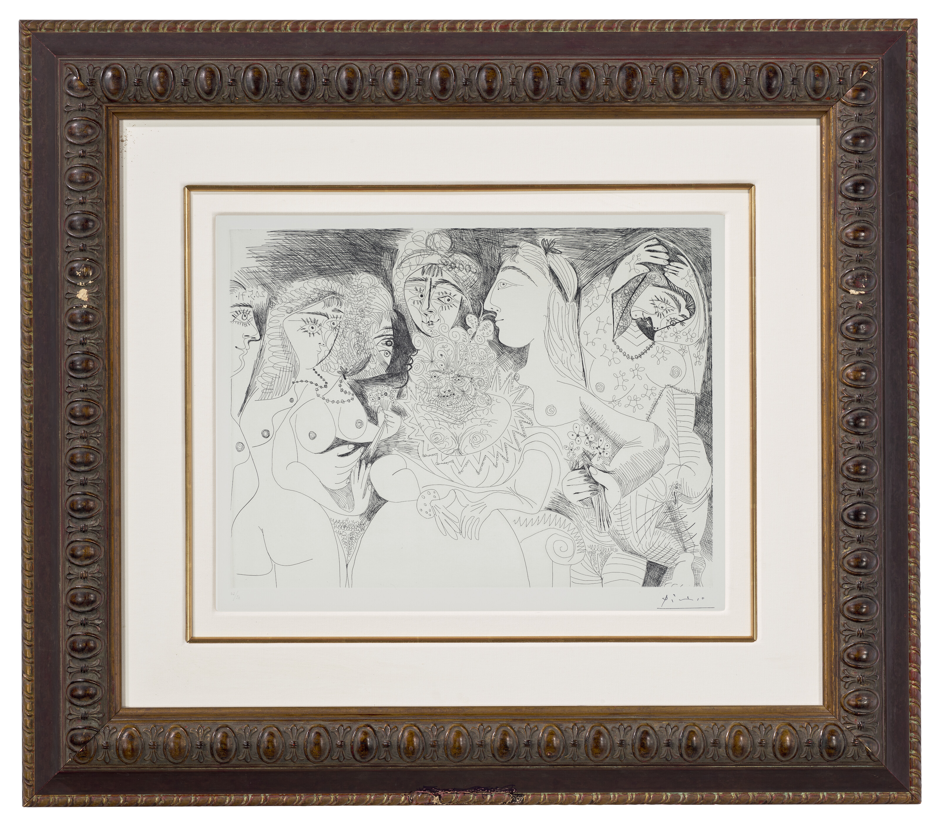 PABLO PICASSO (1881-1973), La Série 156: three prints | Christie's