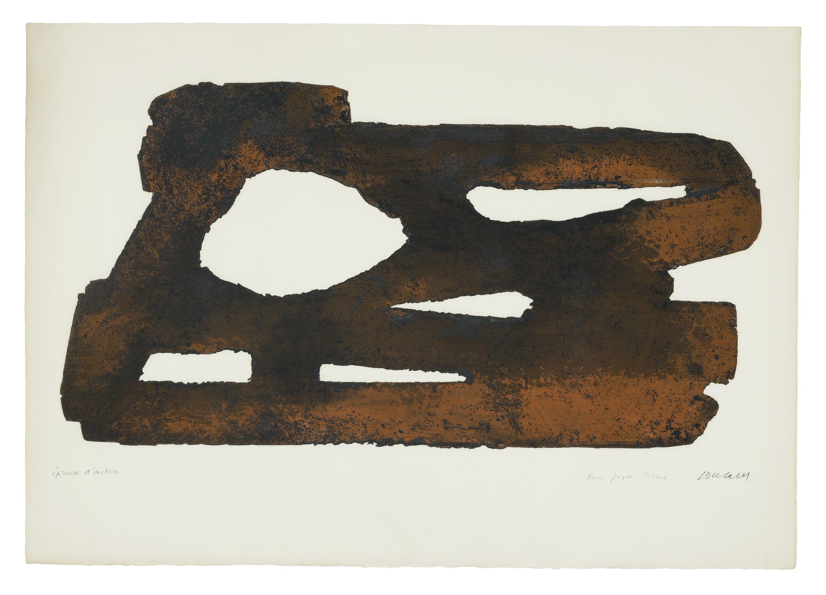 PIERRE SOULAGES (1919-2022), Eau-forte XXVII | Christie's