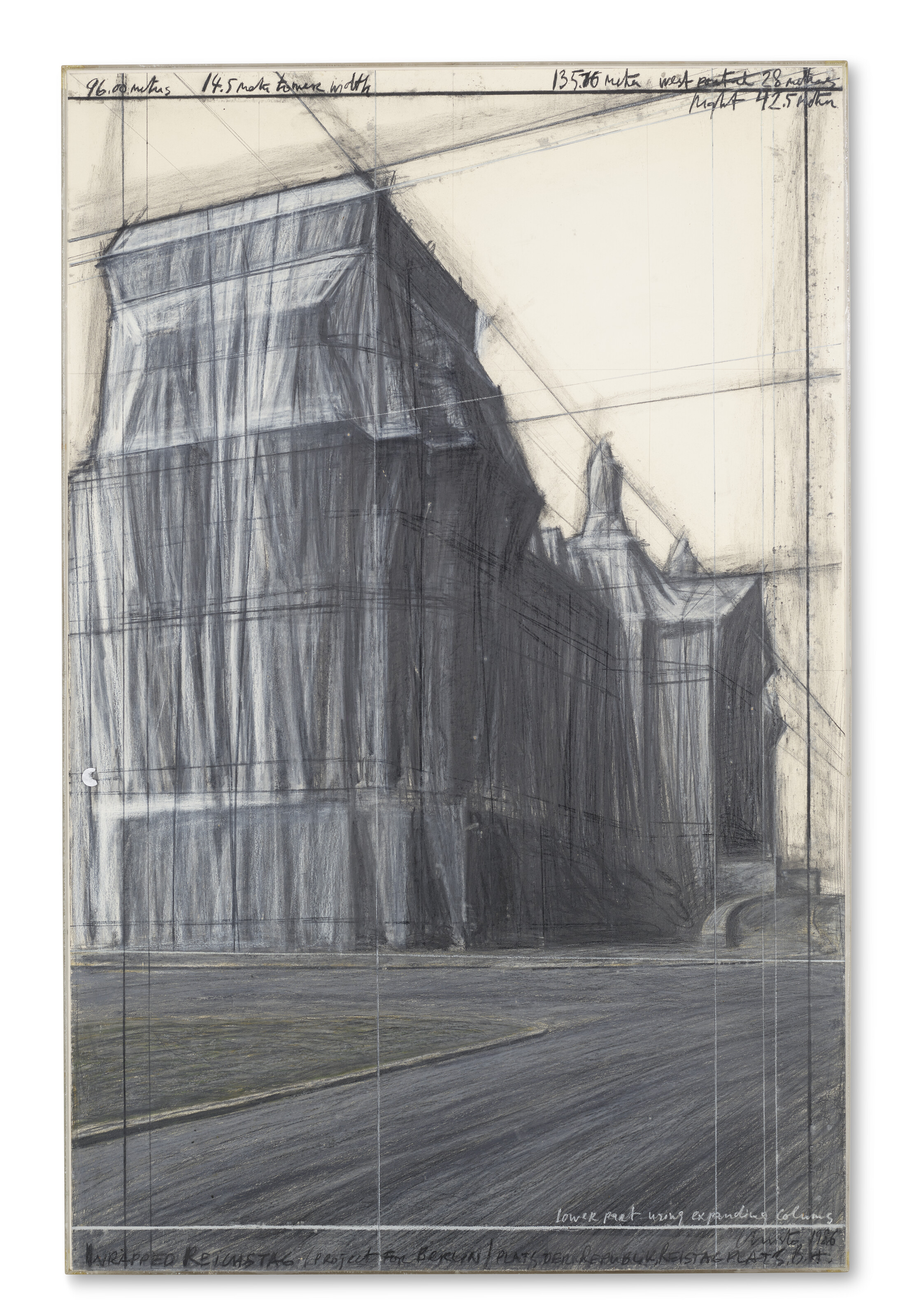 CHRISTO (1935-2020), Wrapped Reichstag (Project for Berlin
