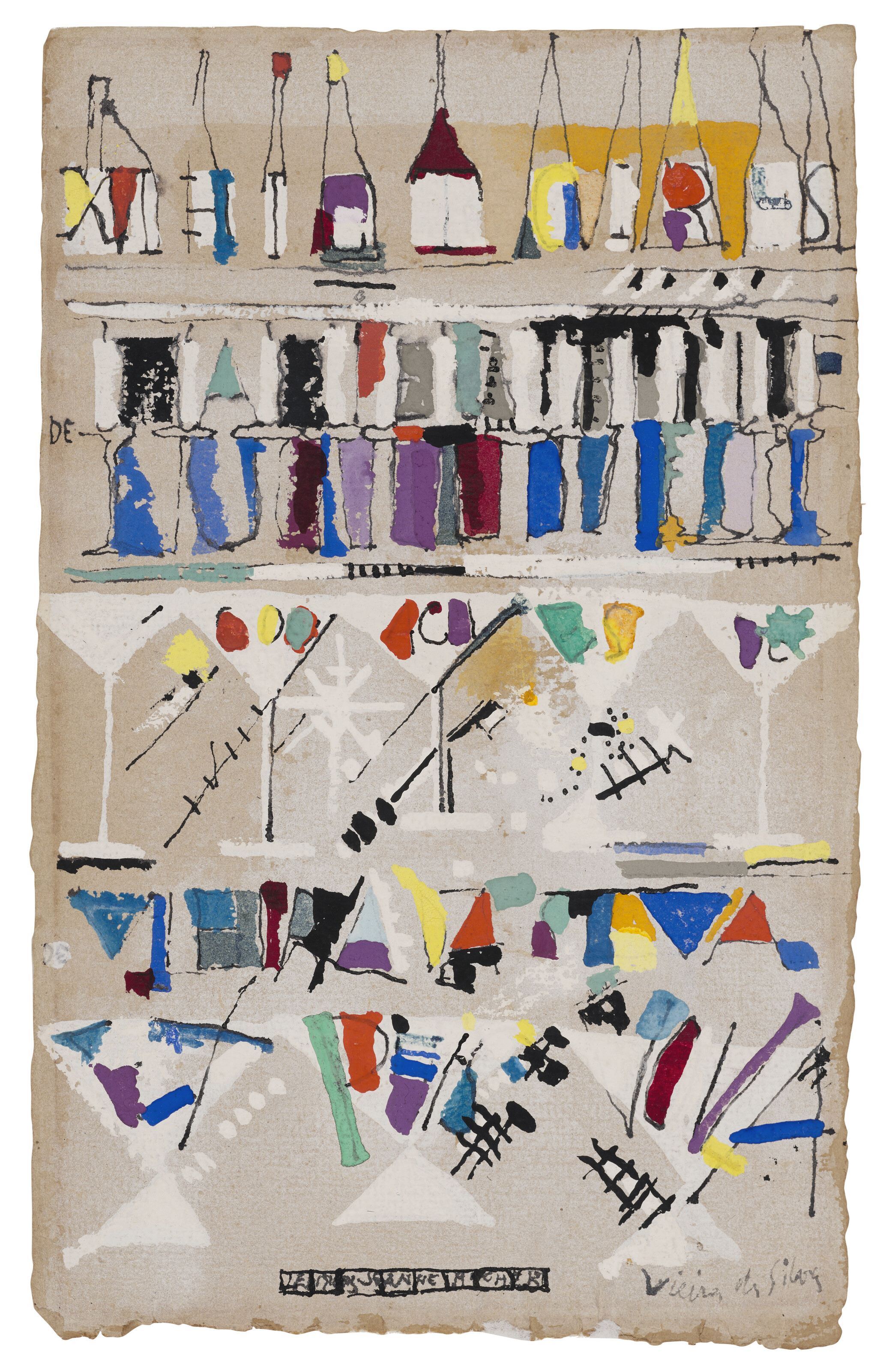 MARIA HELENA VIEIRA DA SILVA (1908-1992), Le Bar | Christie's