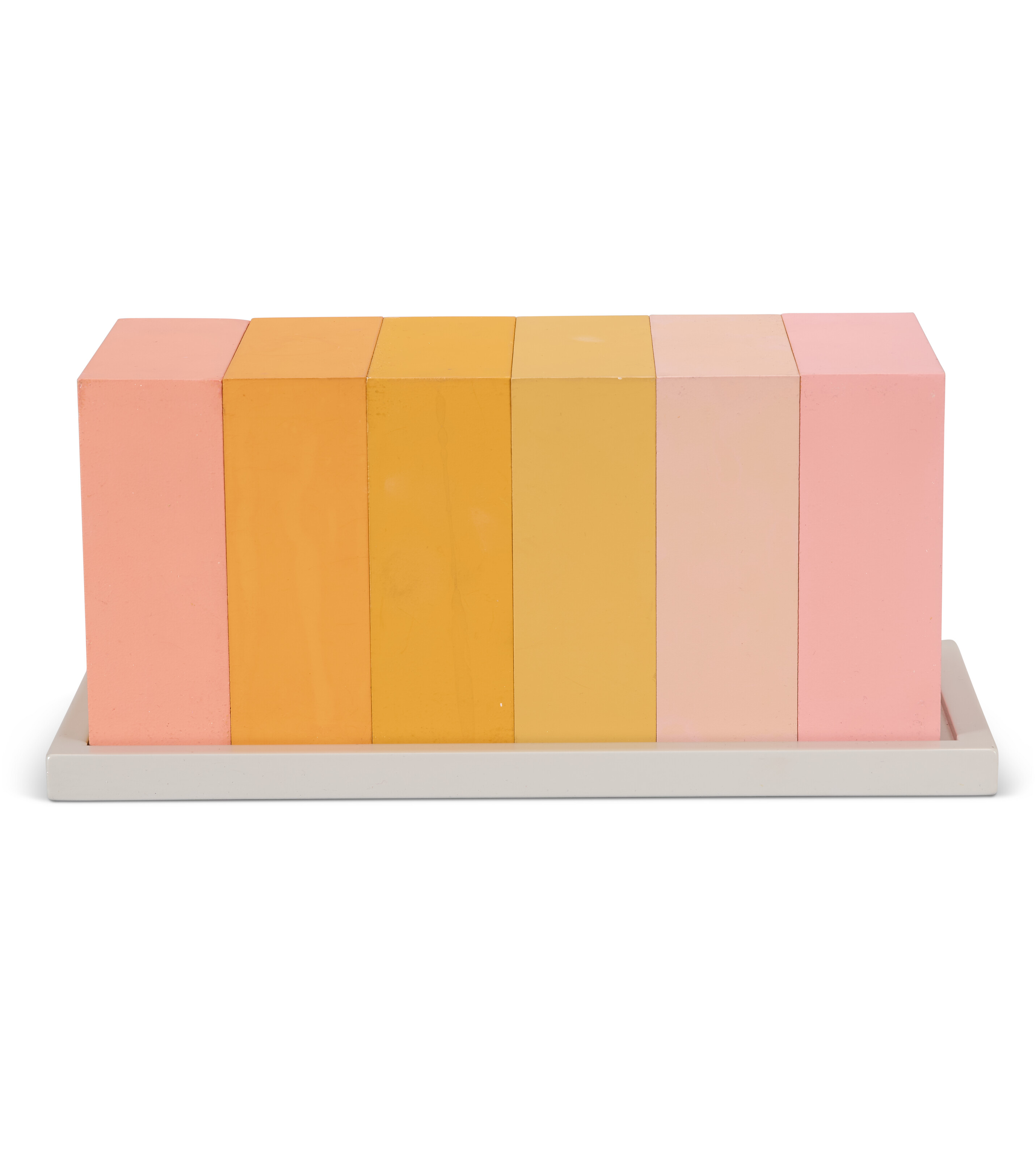 Catalog image of Monochromatic Primaries: Table Top Sculptures from COLOR-I-ME-TRY (E-Orange)