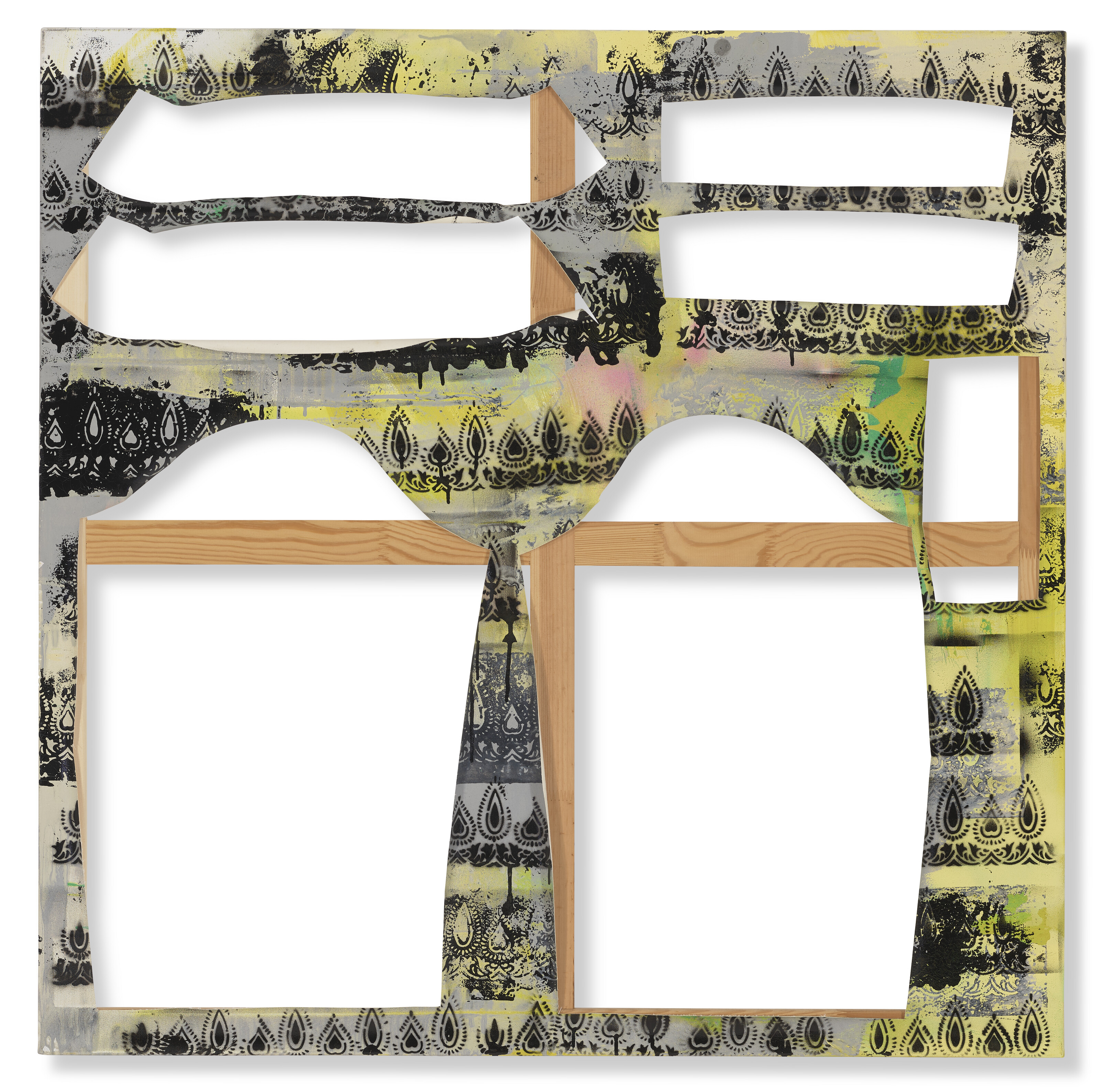 Catalog image of Pattern Painting- Cutout- Slightly Folk Design (03)