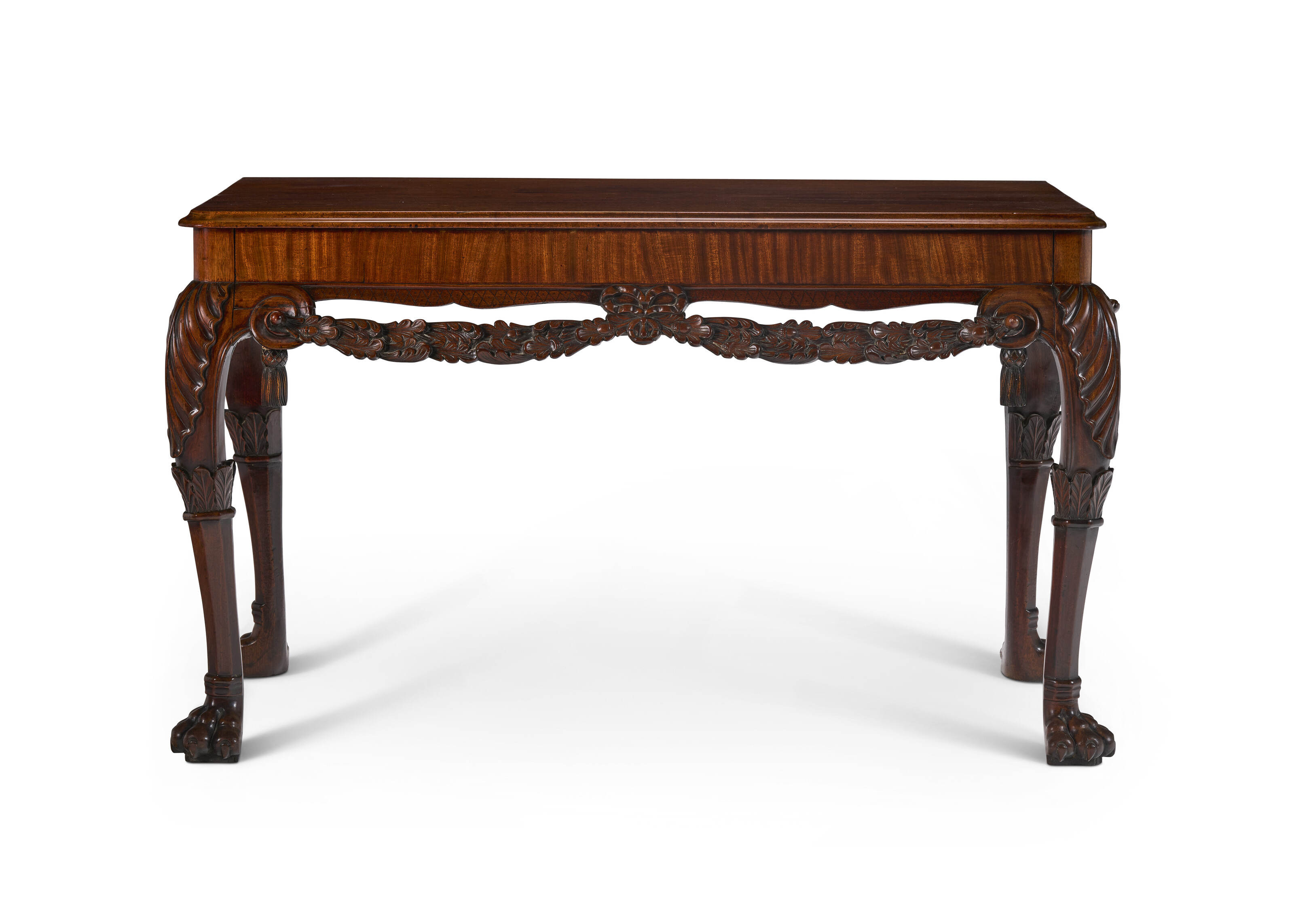 AN IRISH GEORGE II MAHOGANY SIDE TABLE, CIRCA 1750 | Christie’s