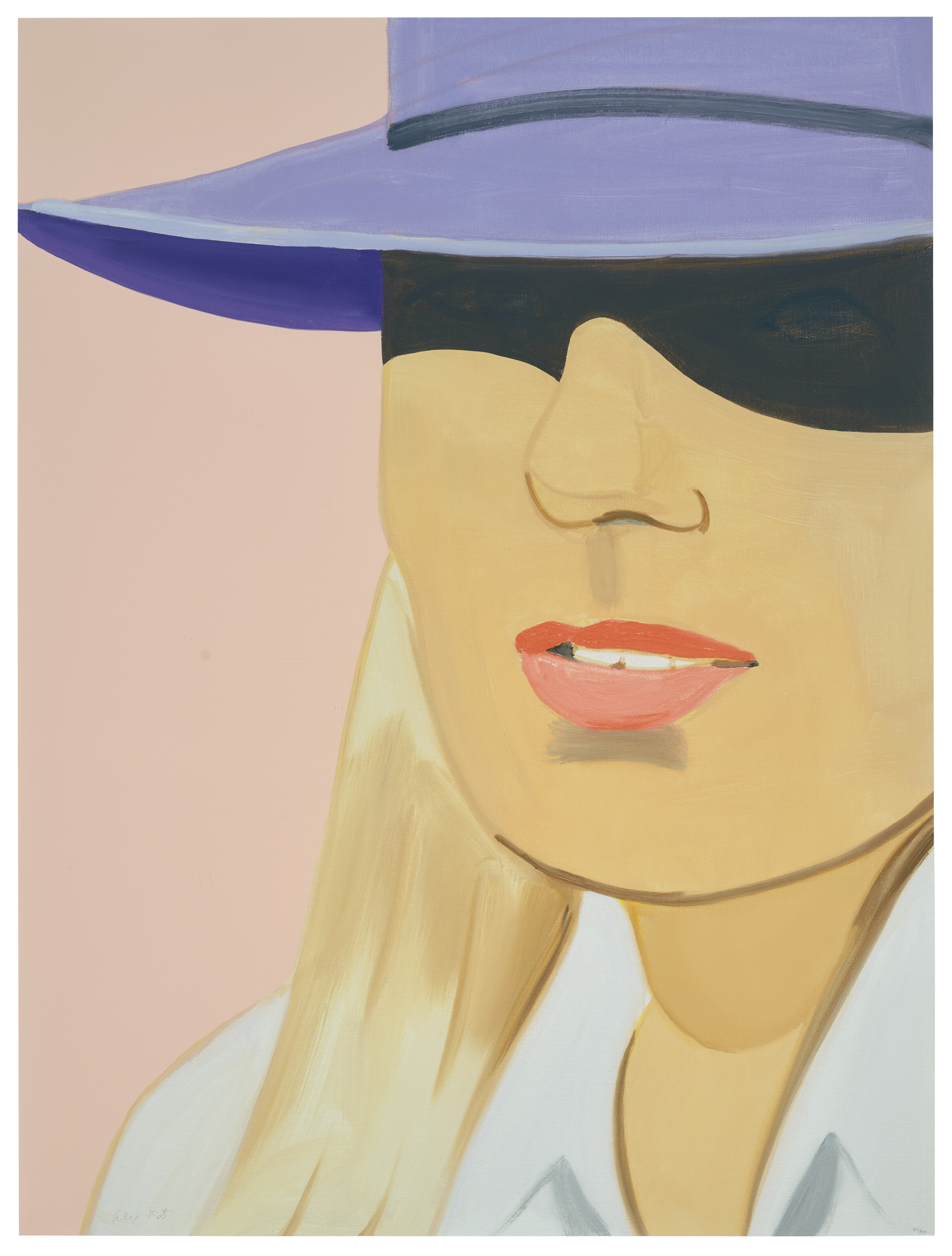 【中古】 ALEXKATZ:FACES AND NAMES/D. A. P. (USA)./ALEX KATZ ALEX KATZ (B. 1927), Red Cap | Christie's