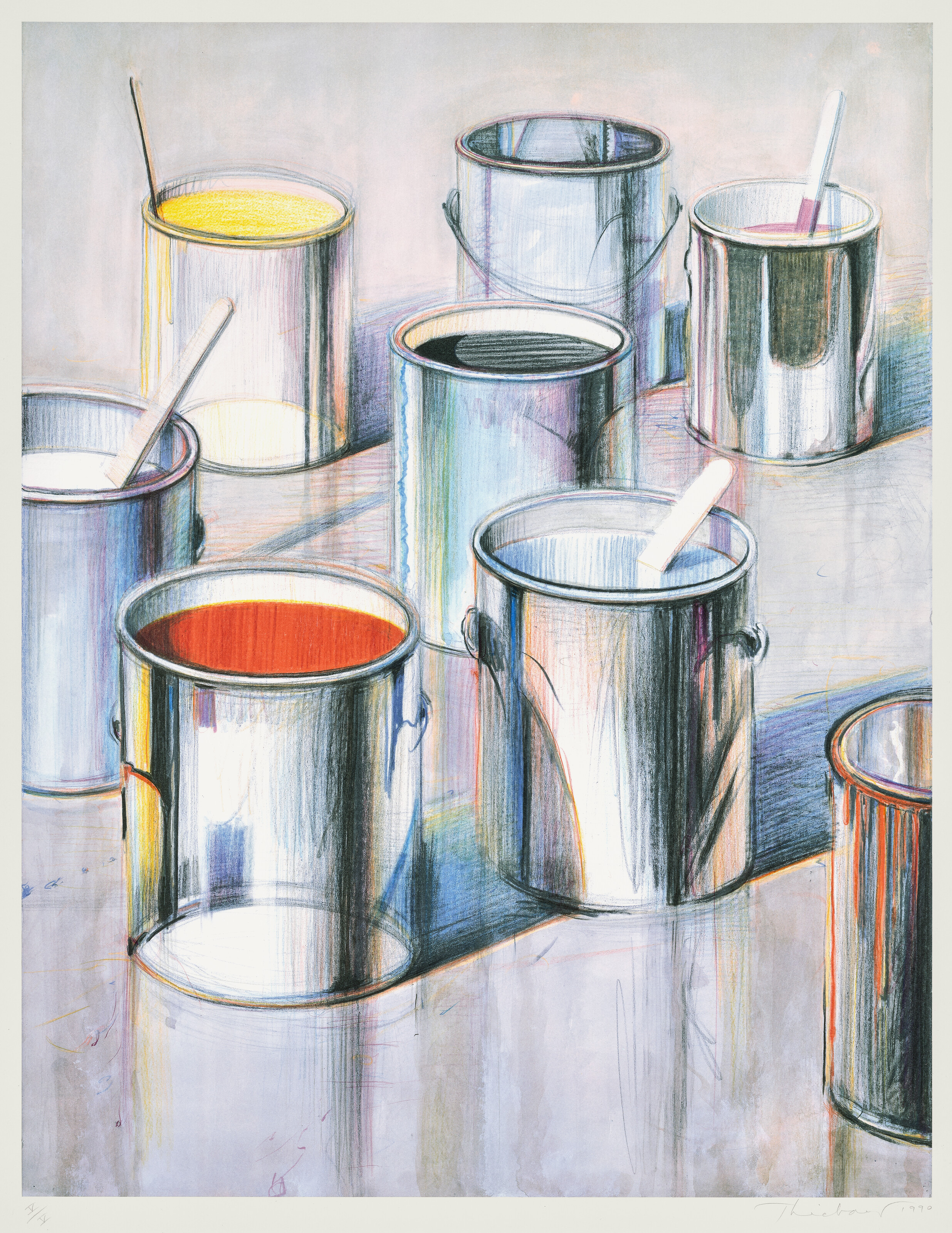 ウェイン・ティーボー「A Paintings Retrospective」レア Wayne Thiebaud: A Paintings Retrospective | タバネ