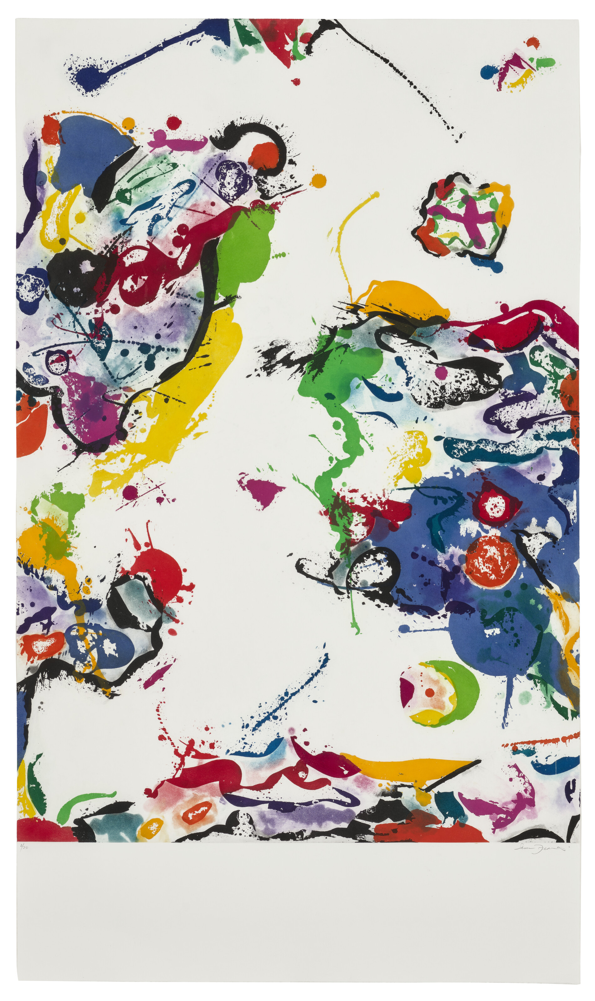 SAM FRANCIS (1923-1994), Untitled [SFE-043] | Christie's