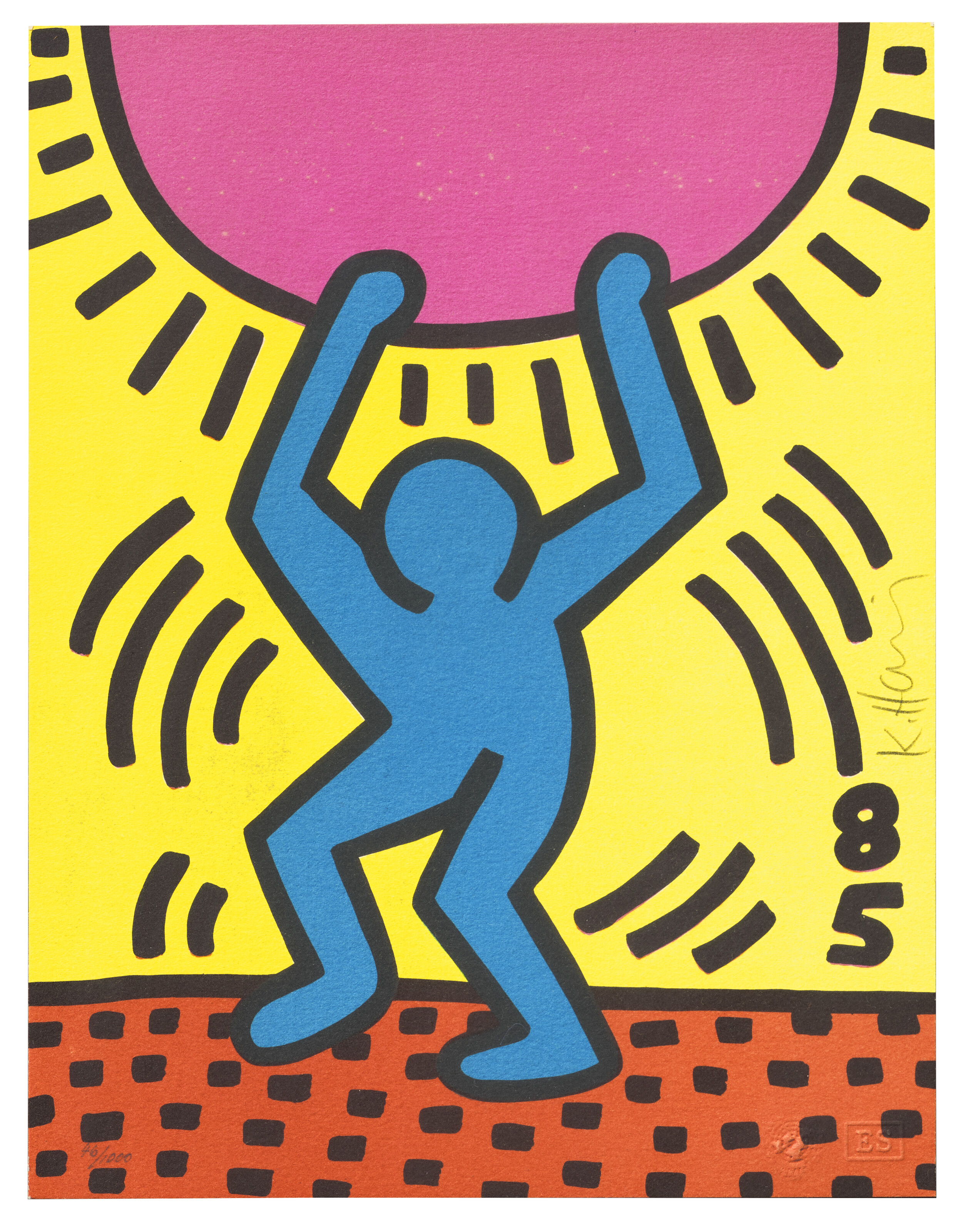 KEITH HARING (1958-1990), International Youth Year | Christie's
