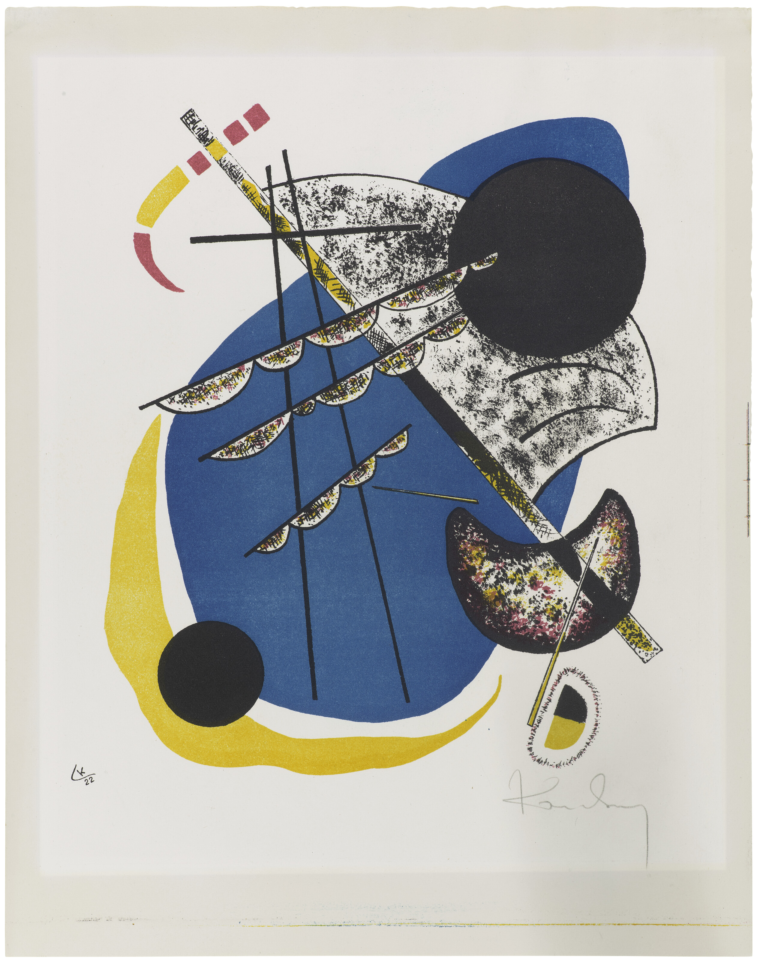 WASSILY KANDINSKY (1866-1944), Kleine Welten II, from Kleine