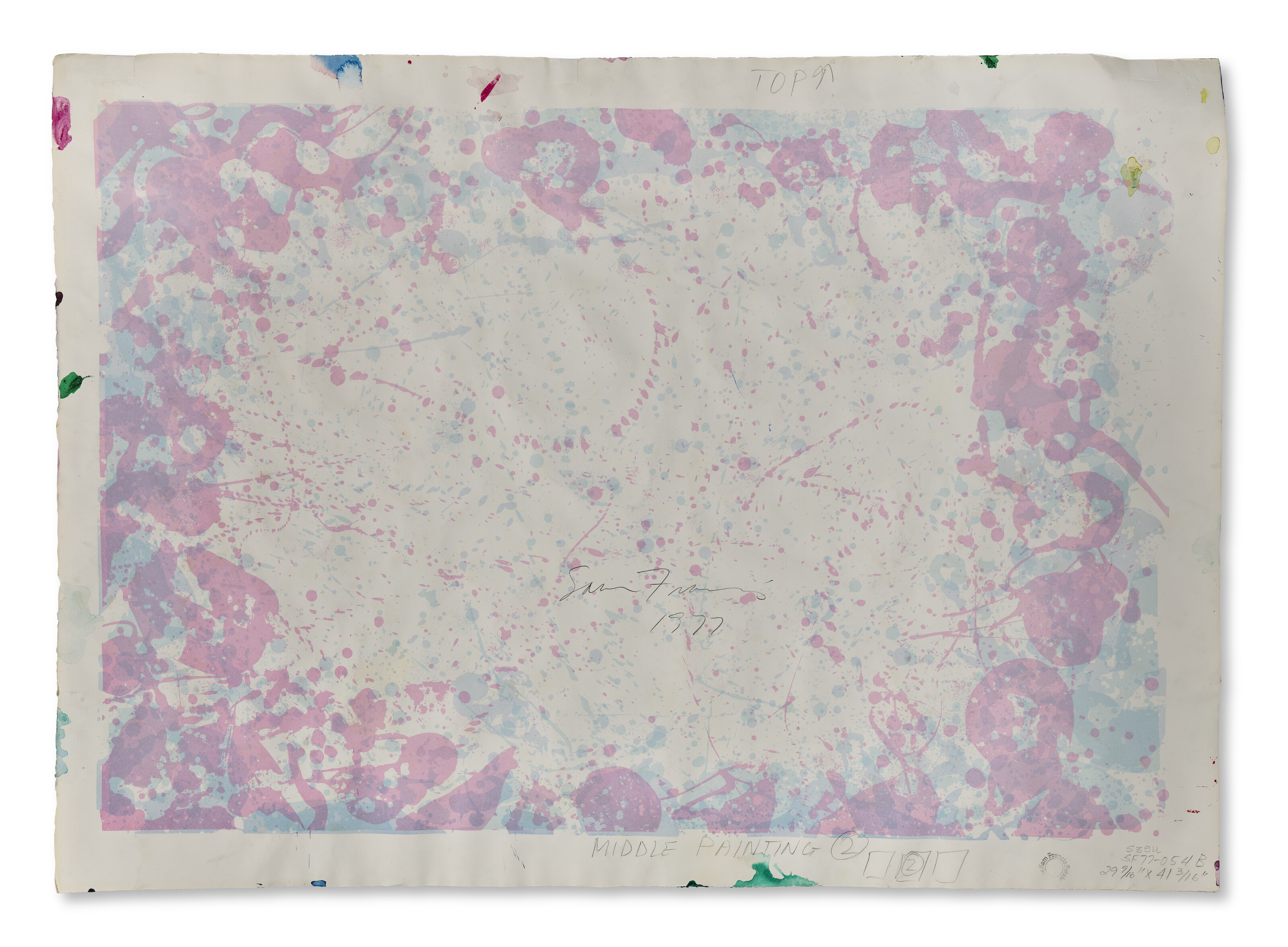 SAM FRANCIS (1923-1994) image 2