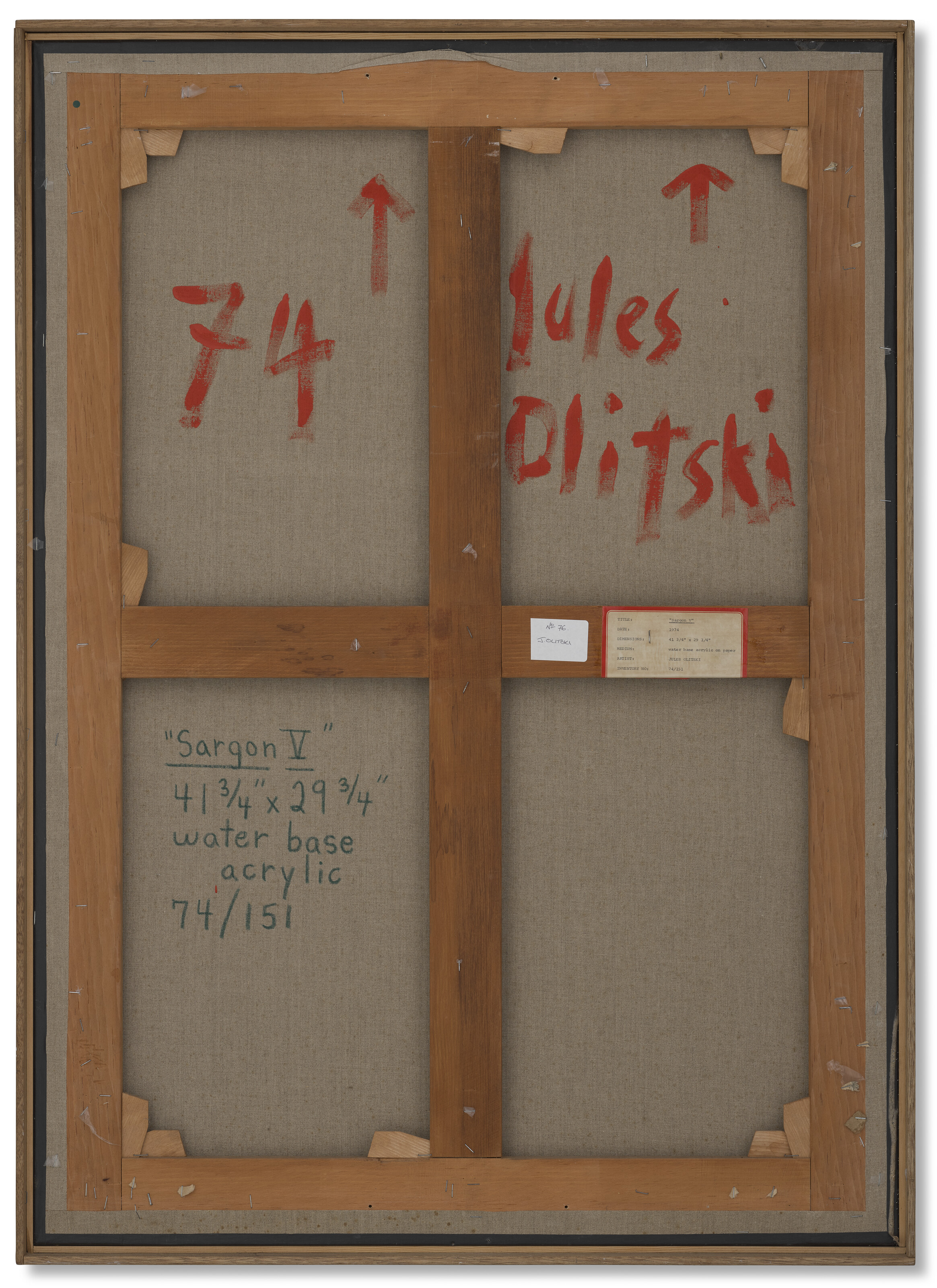 JULES OLITSKI (1922-2007) image 3