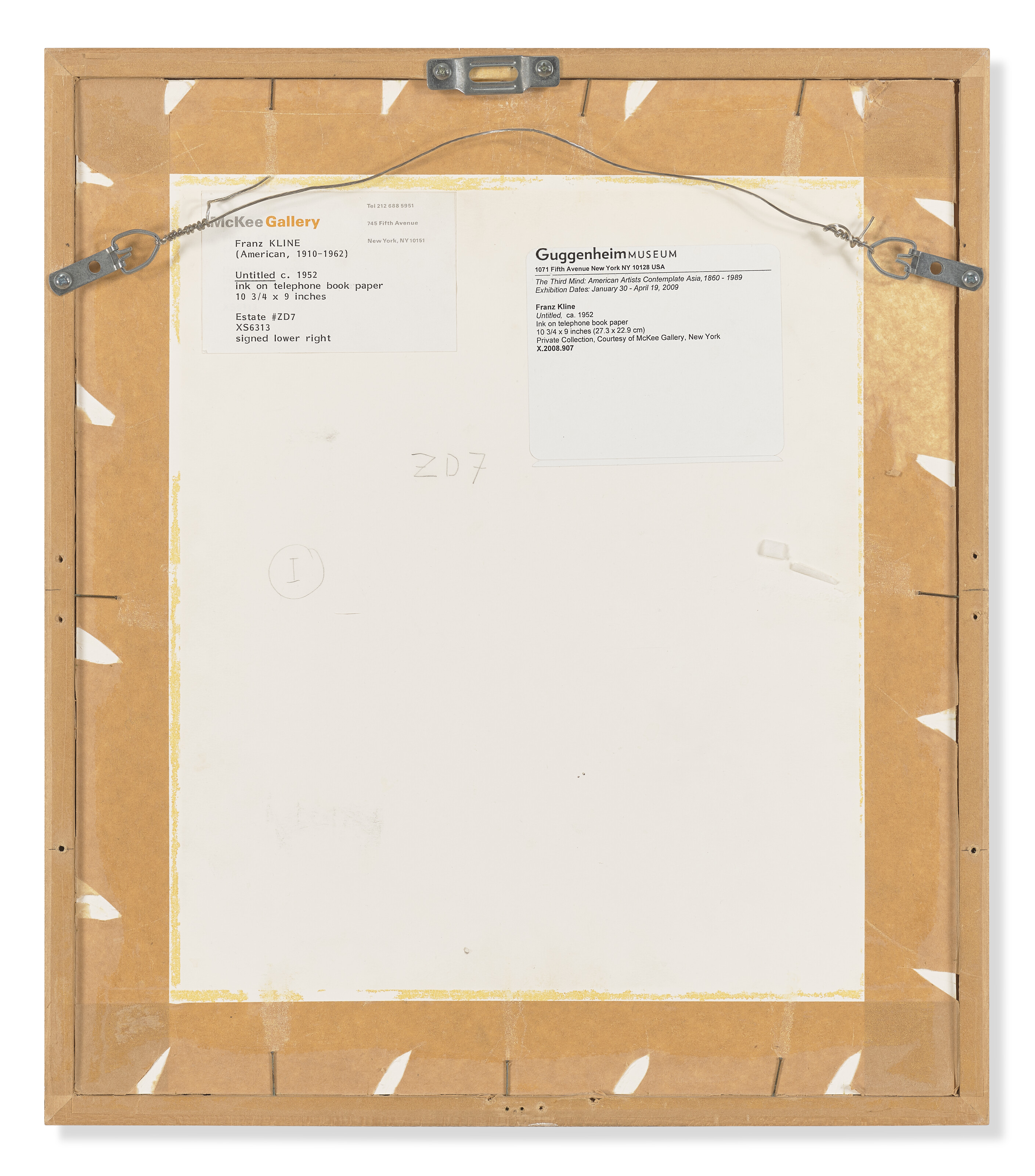 FRANZ KLINE (1910-1962) image 3