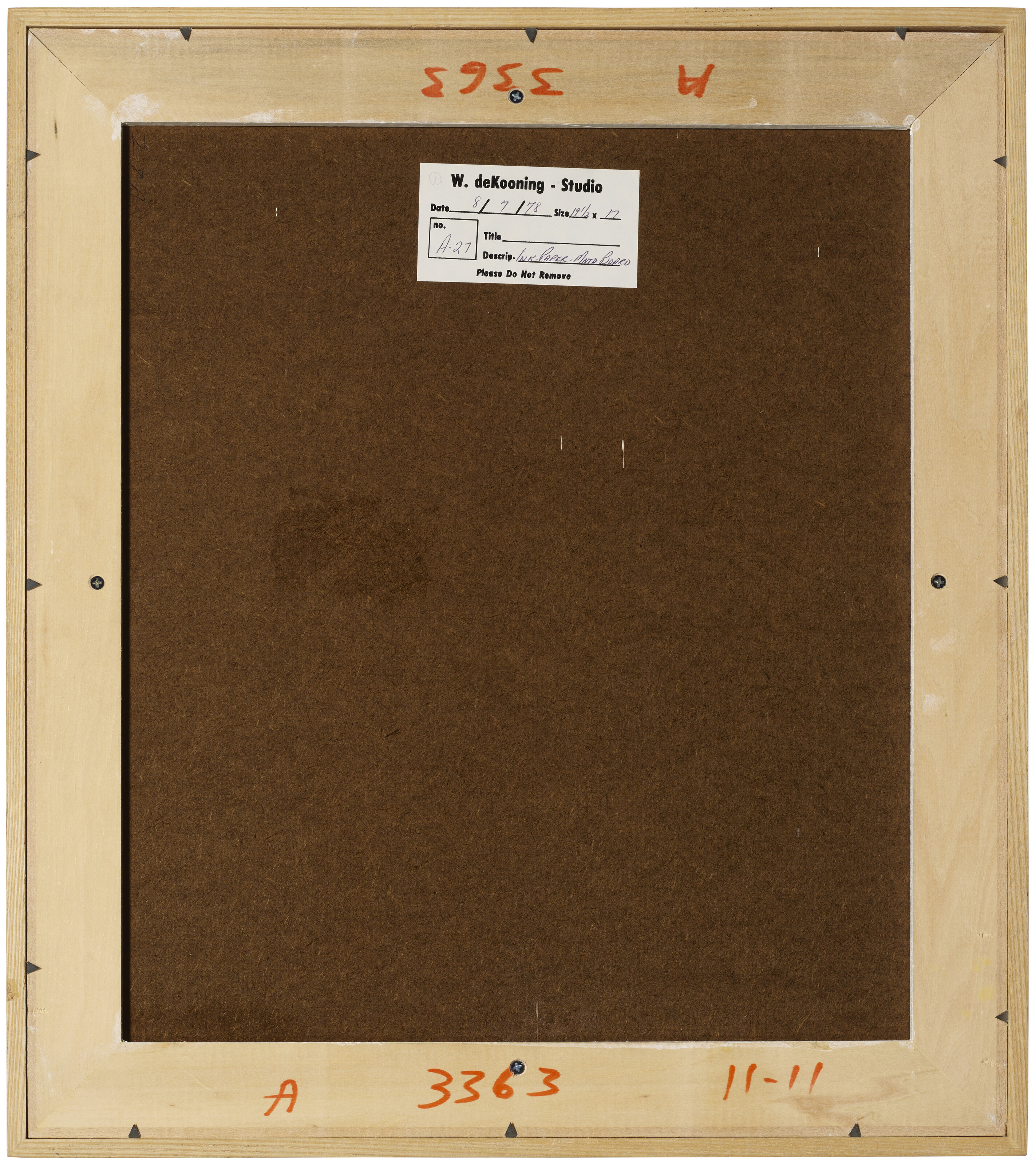 WILLEM DE KOONING (1904-1997) image 3