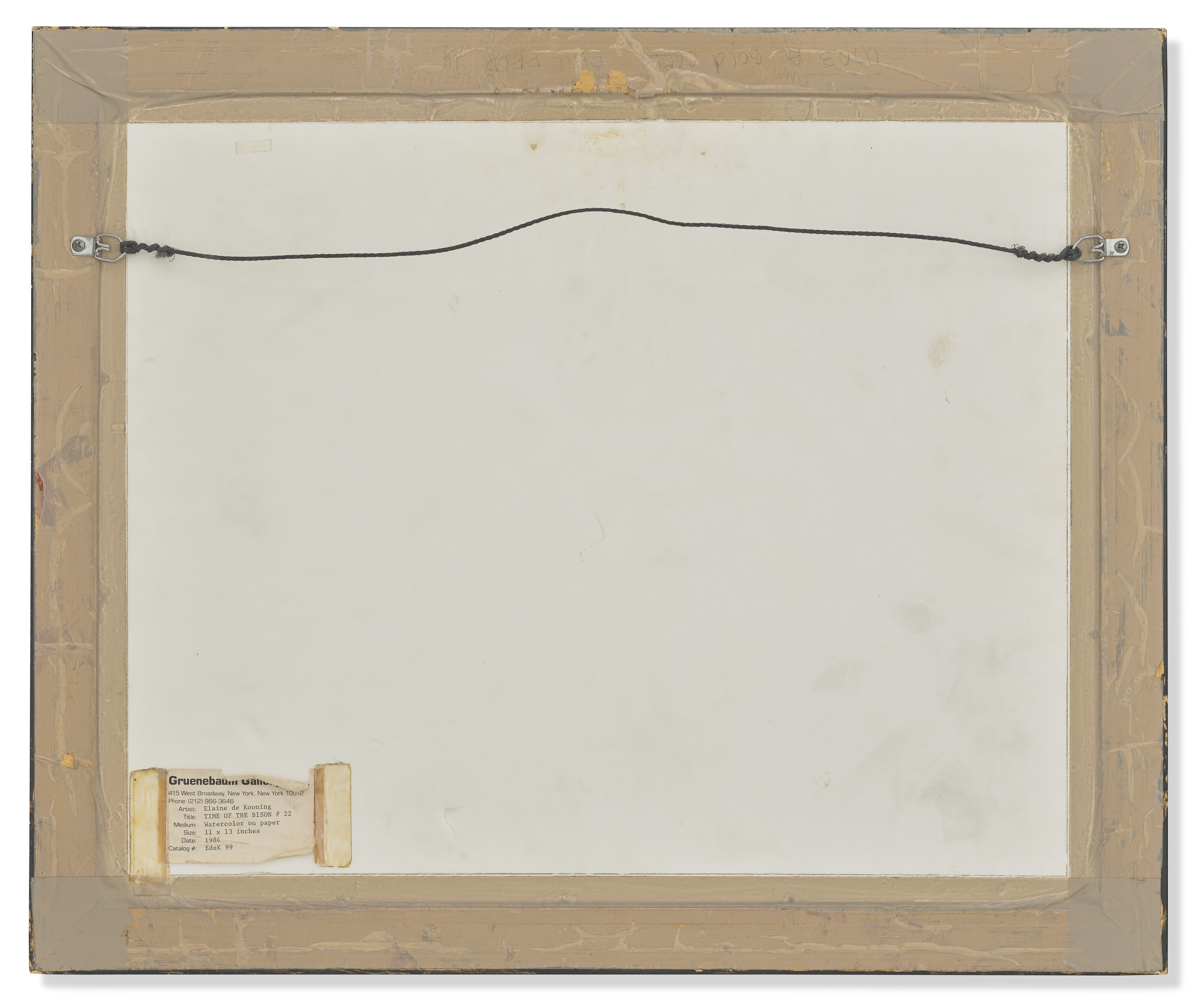 ELAINE DE KOONING (1918-1989) image 3