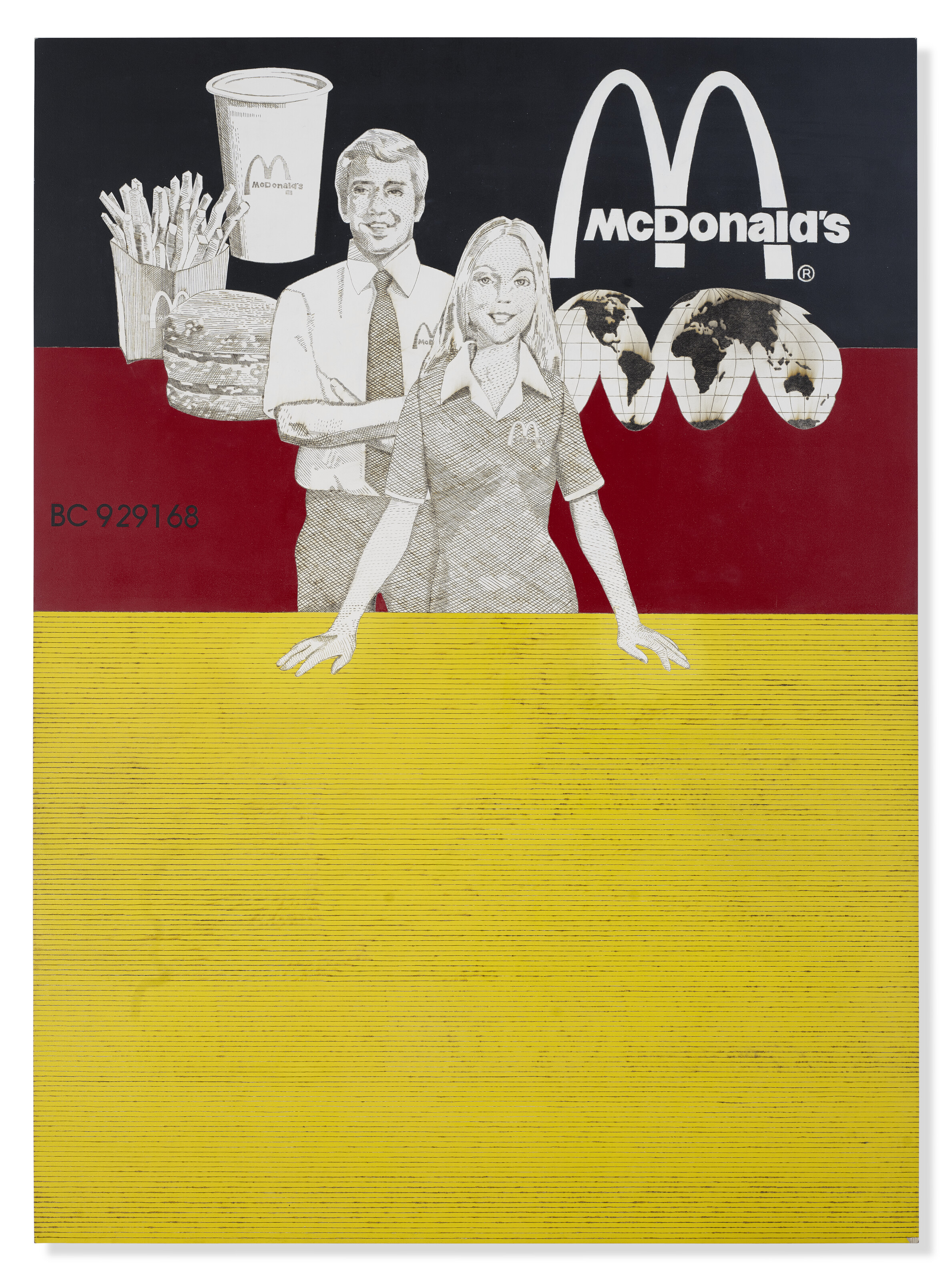 TOM SACHS (B. 1966), McDonald's Stock Certificate (Large Version