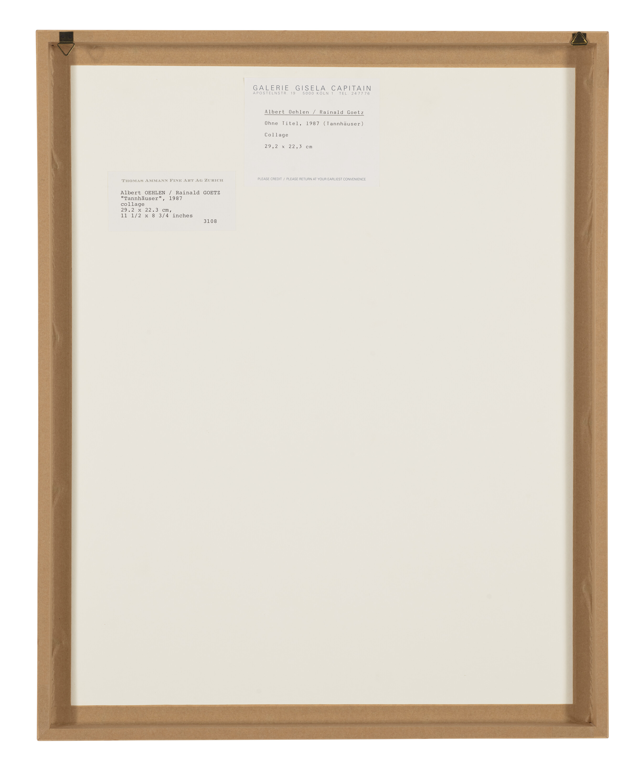 ALBERT OEHLEN (B. 1954) and RAINALD GOETZ (B. 1954) image 4