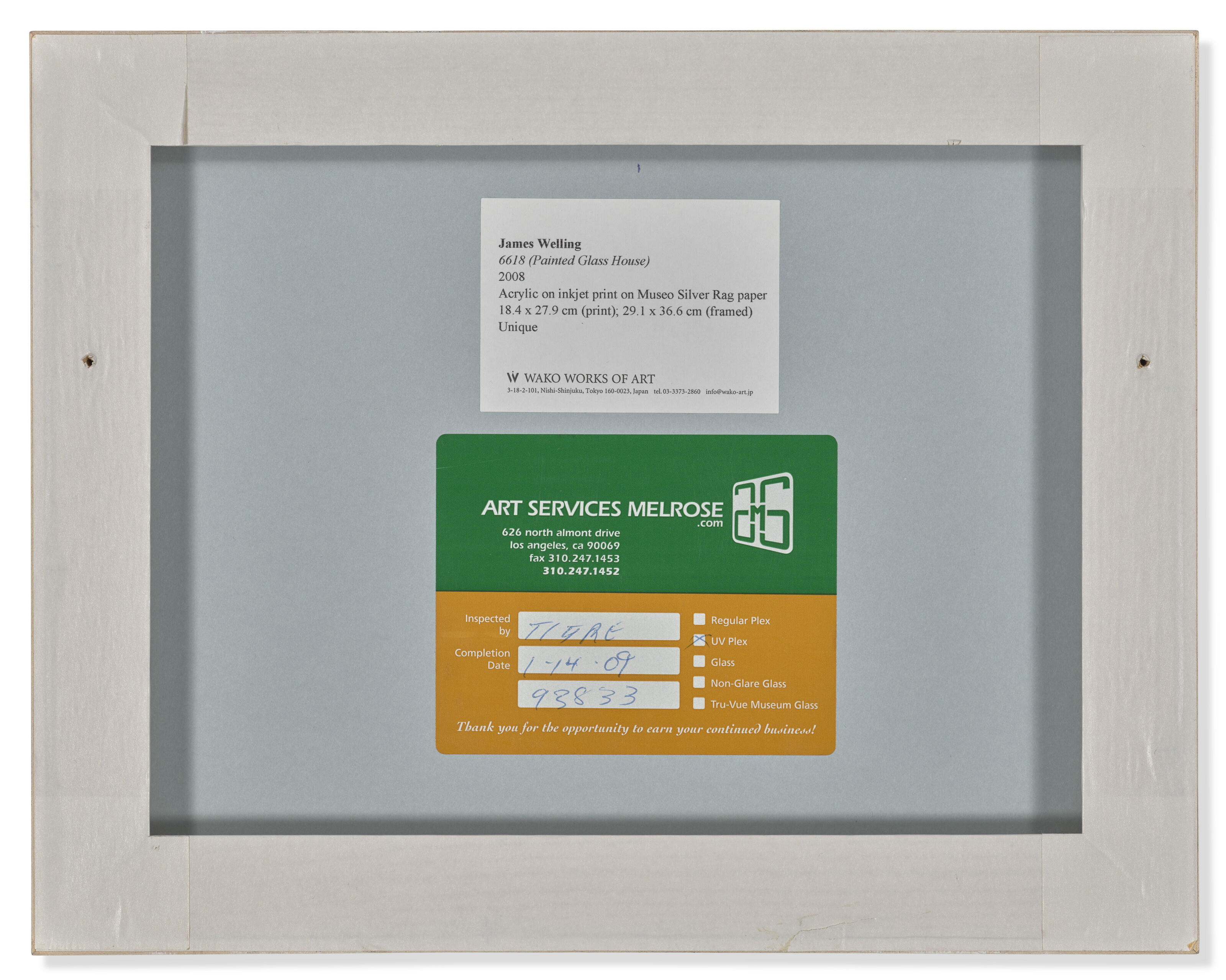 JAMES WELLING (B. 1951) image 4