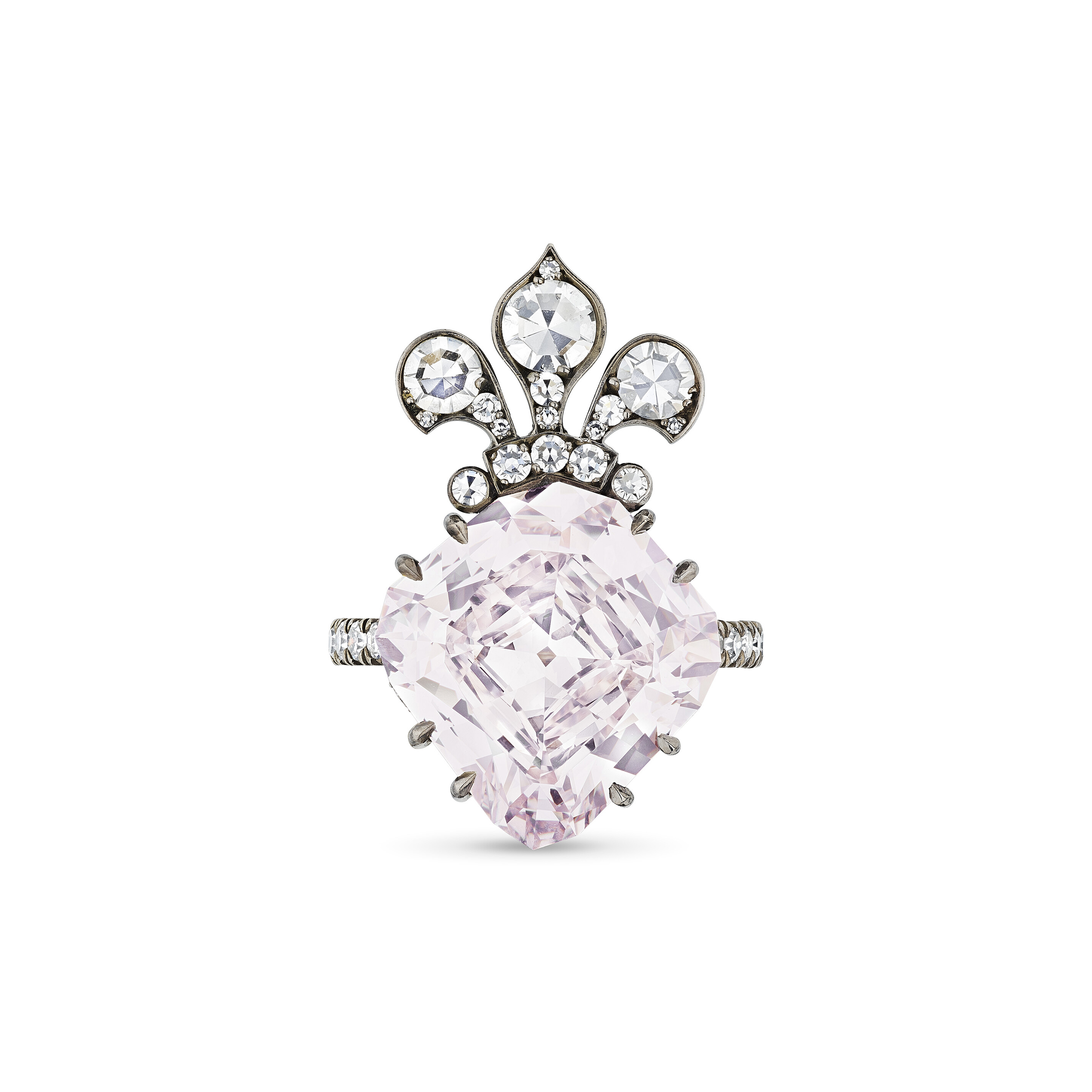 THE MARIE-THÉRÈSE PINK A HISTORIC JAR COLORED DIAMOND RING
