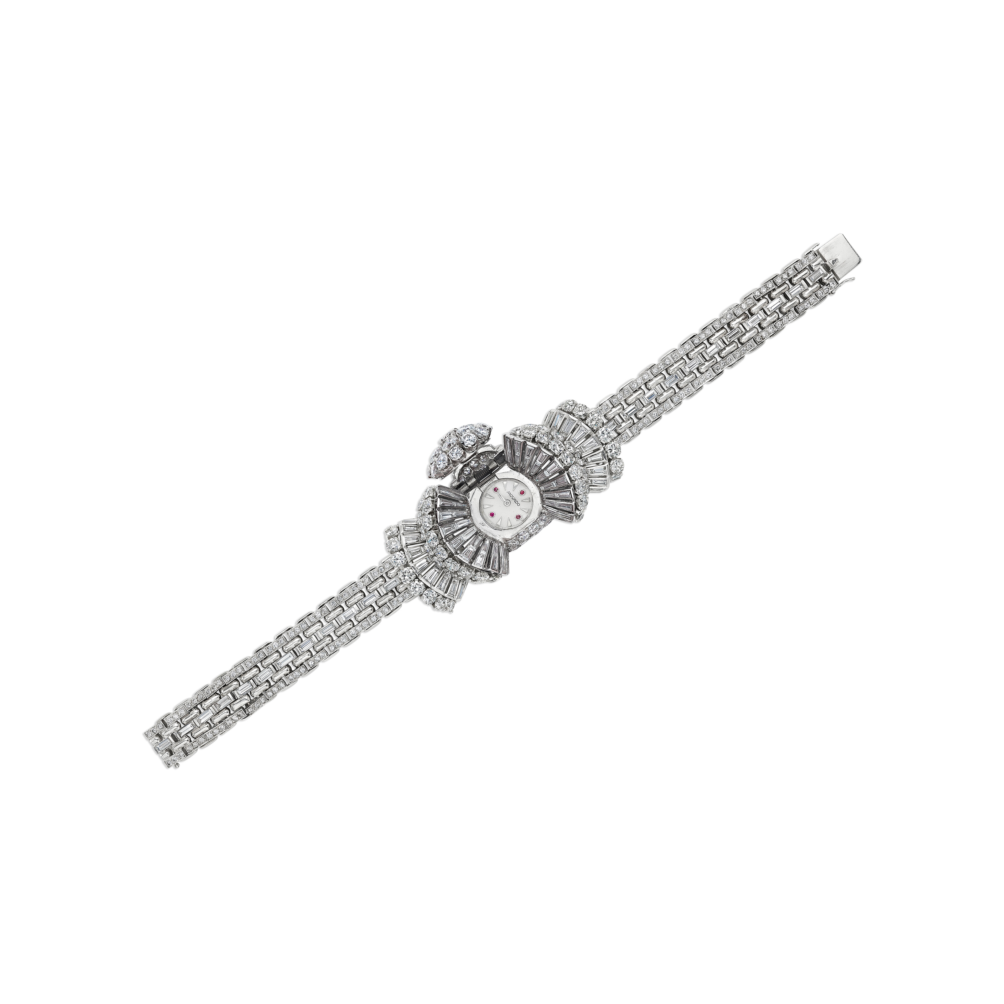 BULGARI DIAMOND BRACELET-WATCH