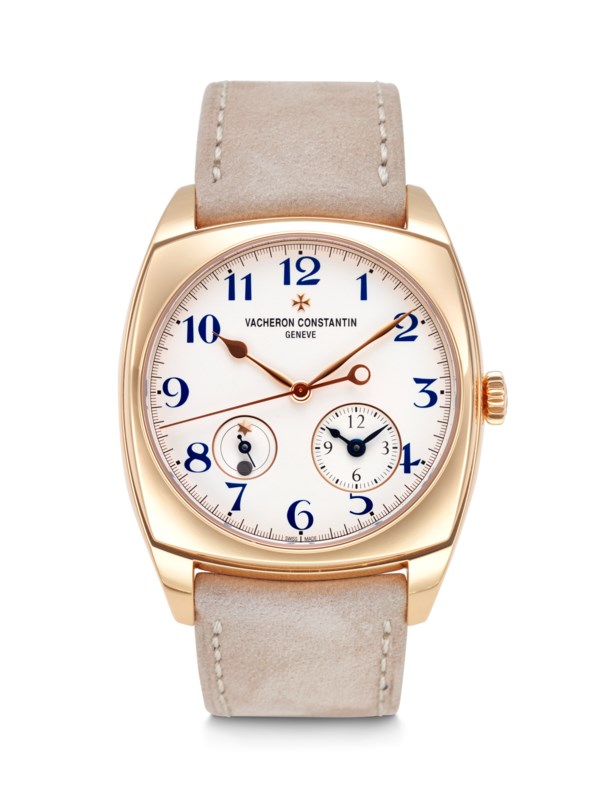 VACHERON CONSTANTIN, IMPRESSIVE PINK GOLD DUAL TIME 'HARMONY', REF