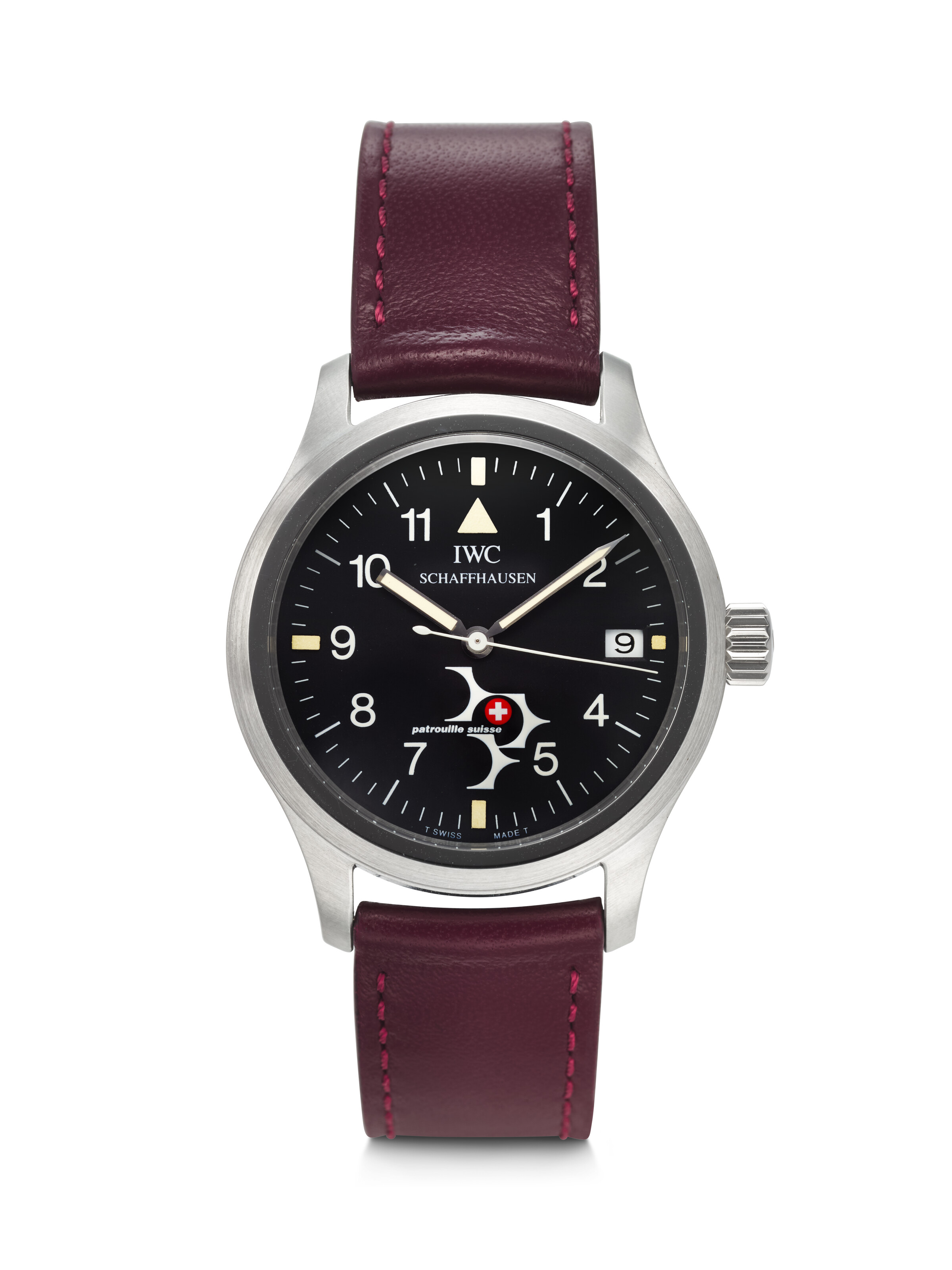 IWC, FOR PATROUILLE SUISSE, EXTREMELY RARE LIMITED EDITION