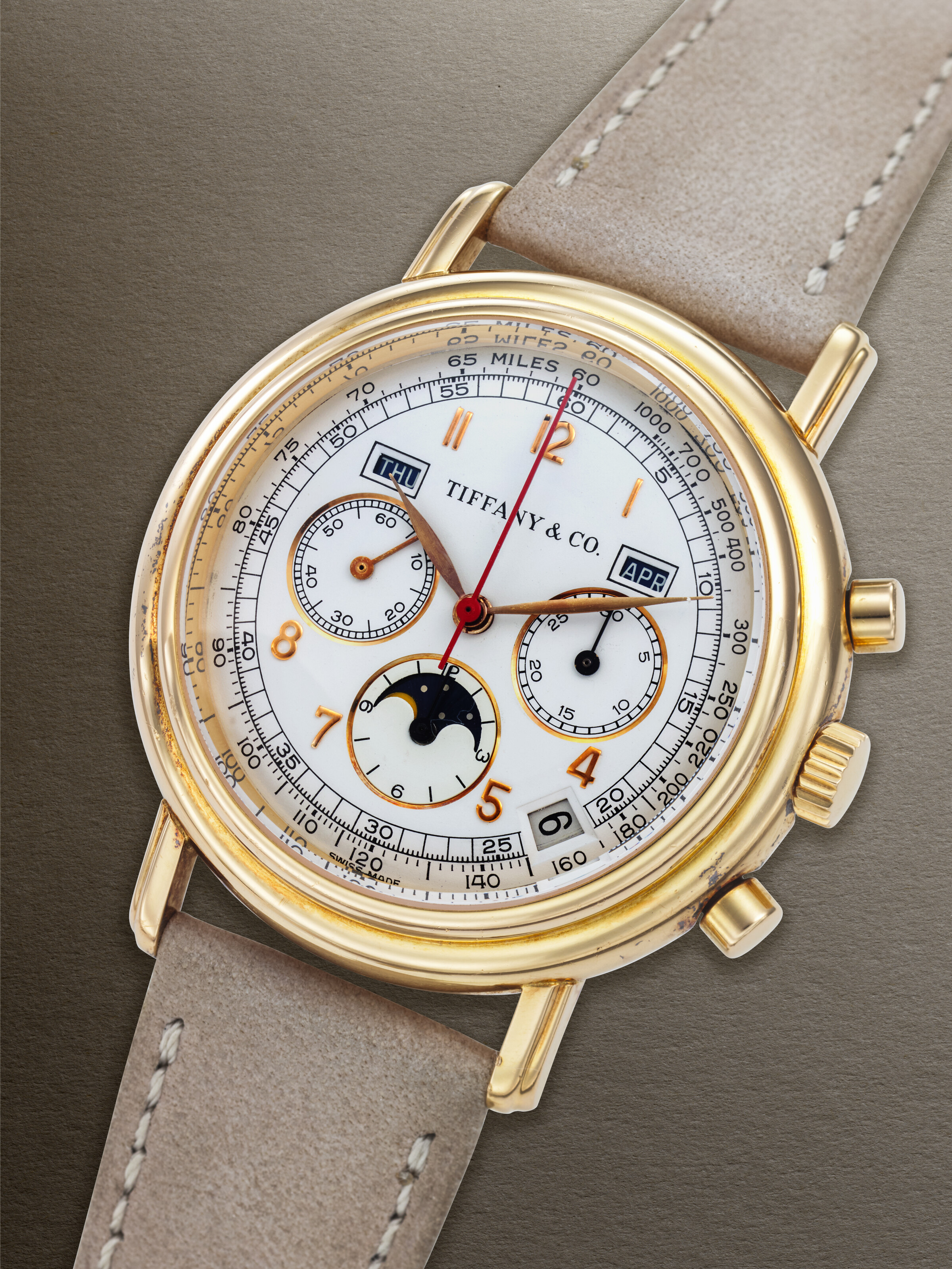 WALDAN INTERNATIONAL, RETAILED BY TIFFANY & CO., YELLOW GOLD