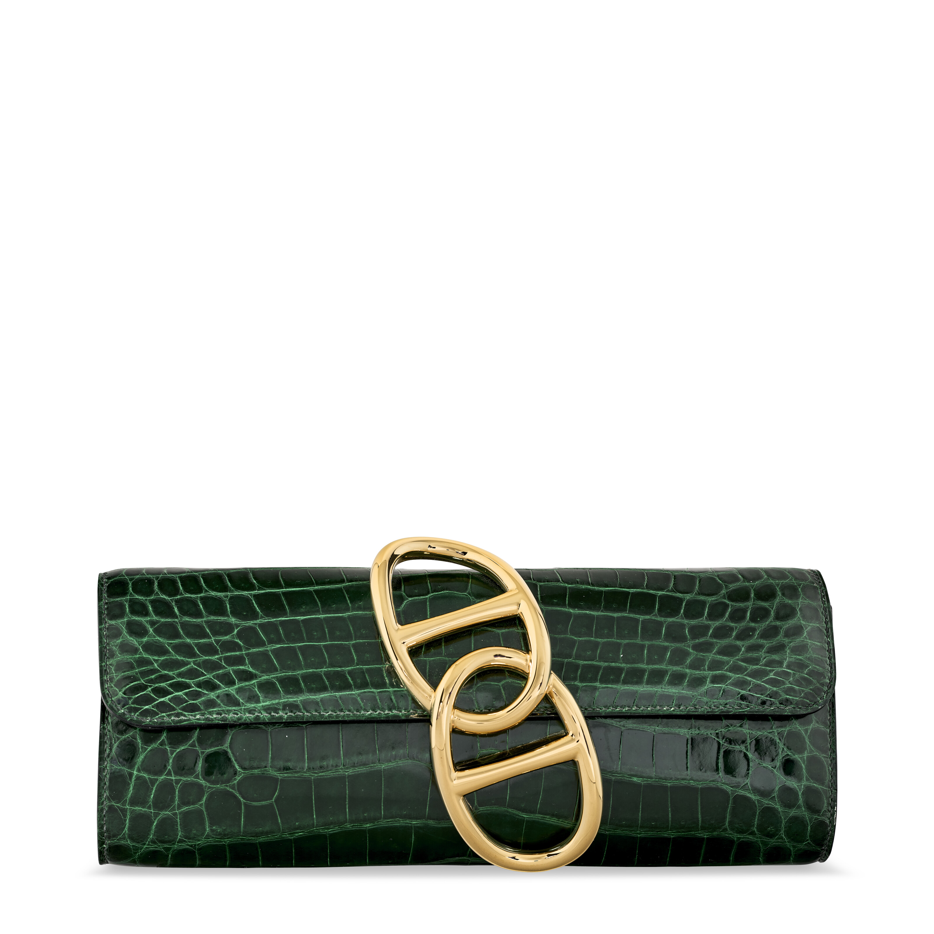 A SHINY VERT OLIVE NILOTICUS LIZARD BIRKIN 25 WITH PALLADIUM