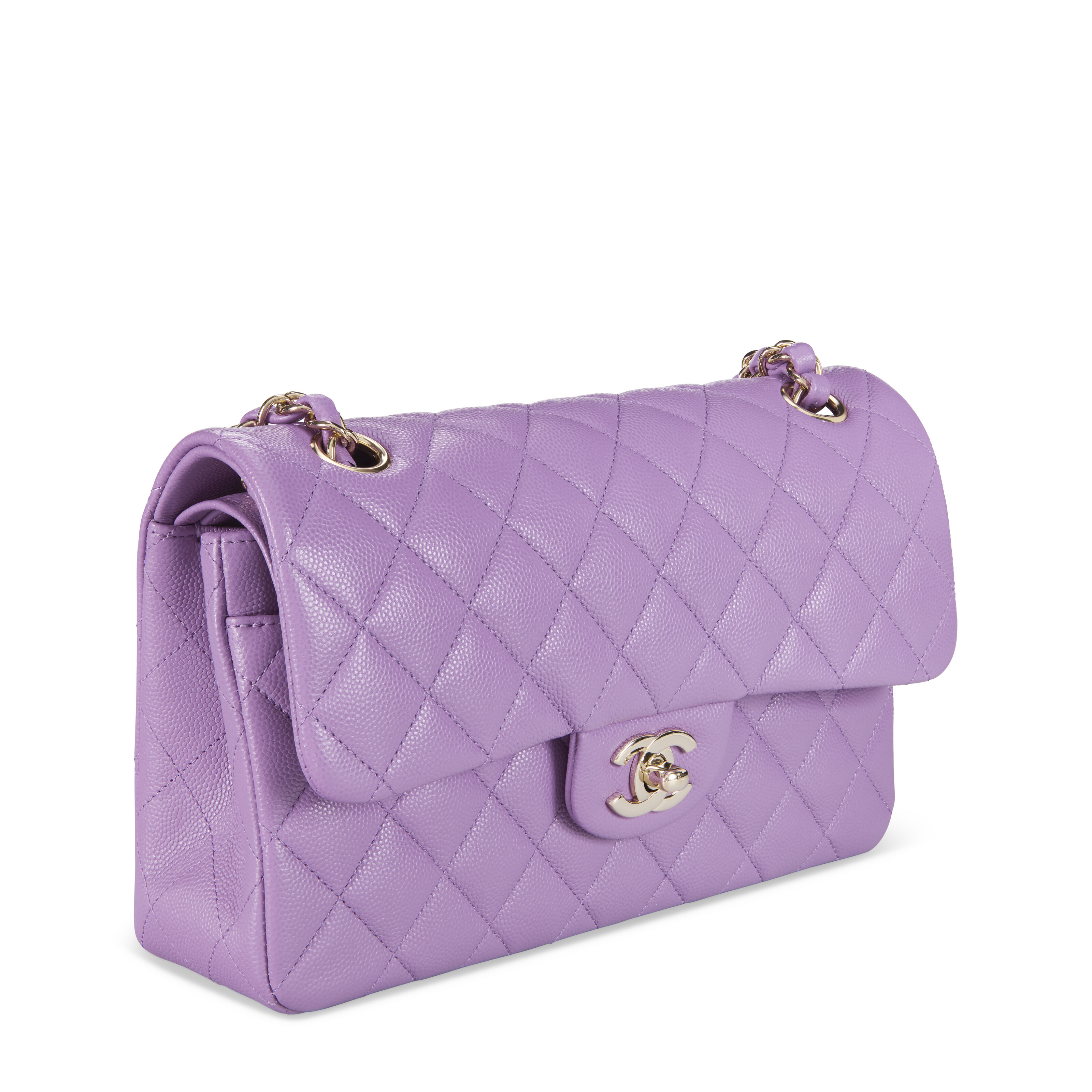 超美品☆CHANEL キルティングポーチ 紫☆クラッチ☆ボーイ☆ 2025_NYR_23739_0014_001(