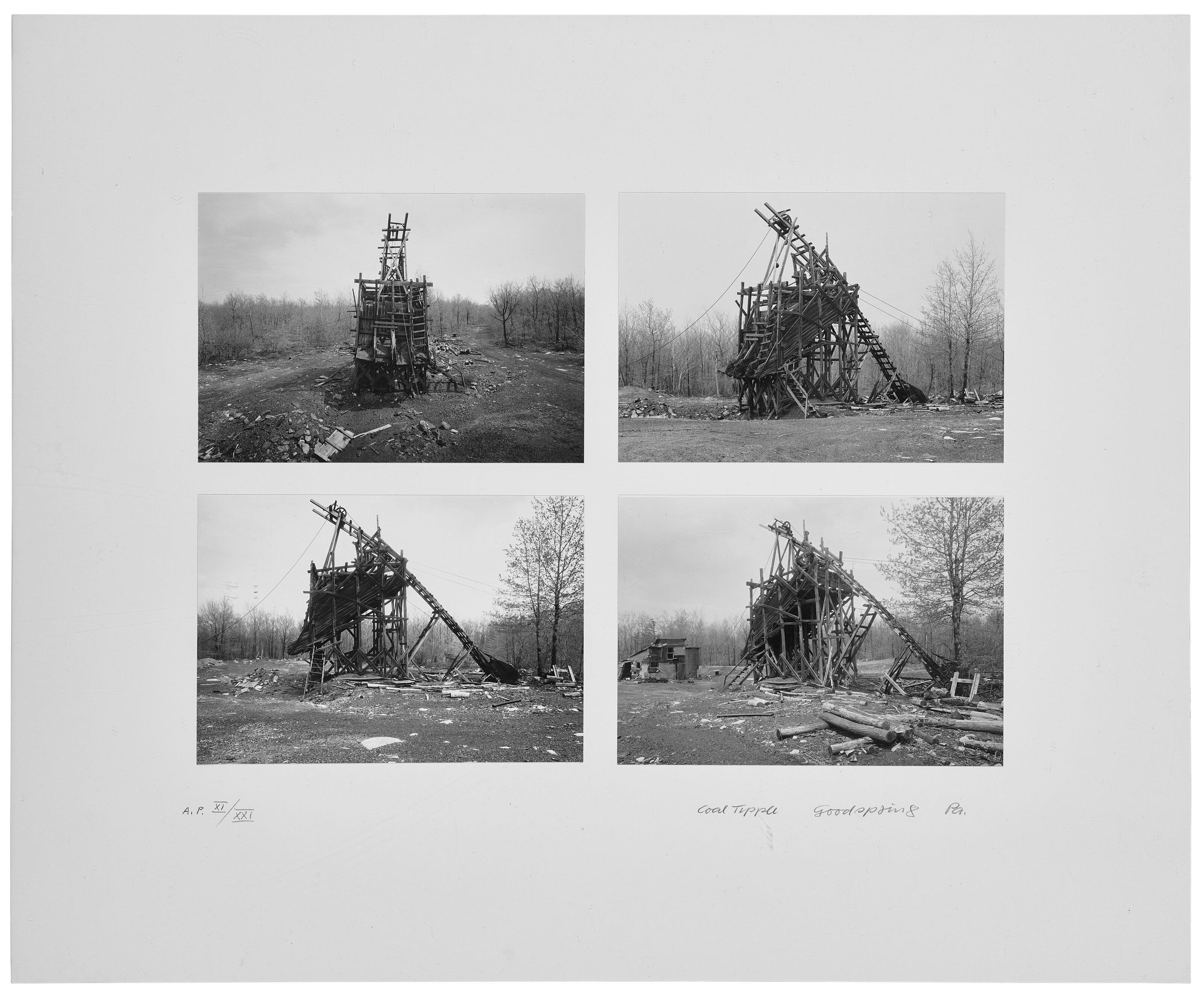 BERND AND HILLA BECHER (1931–2007 and 1934–2015), Minnich Coal Co