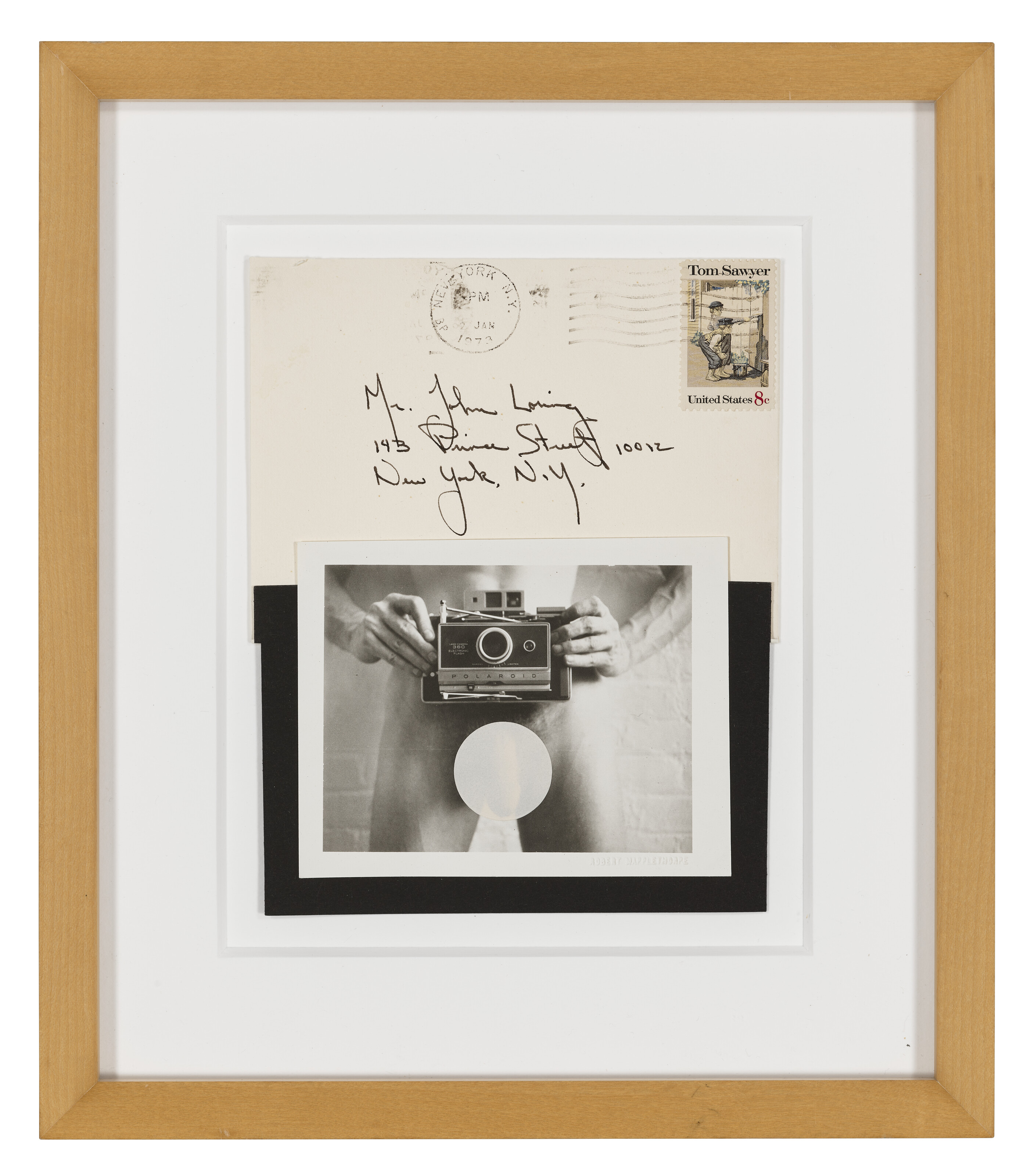 ROBERT MAPPLETHORPE (1946–1989), Invitation to Light Gallery