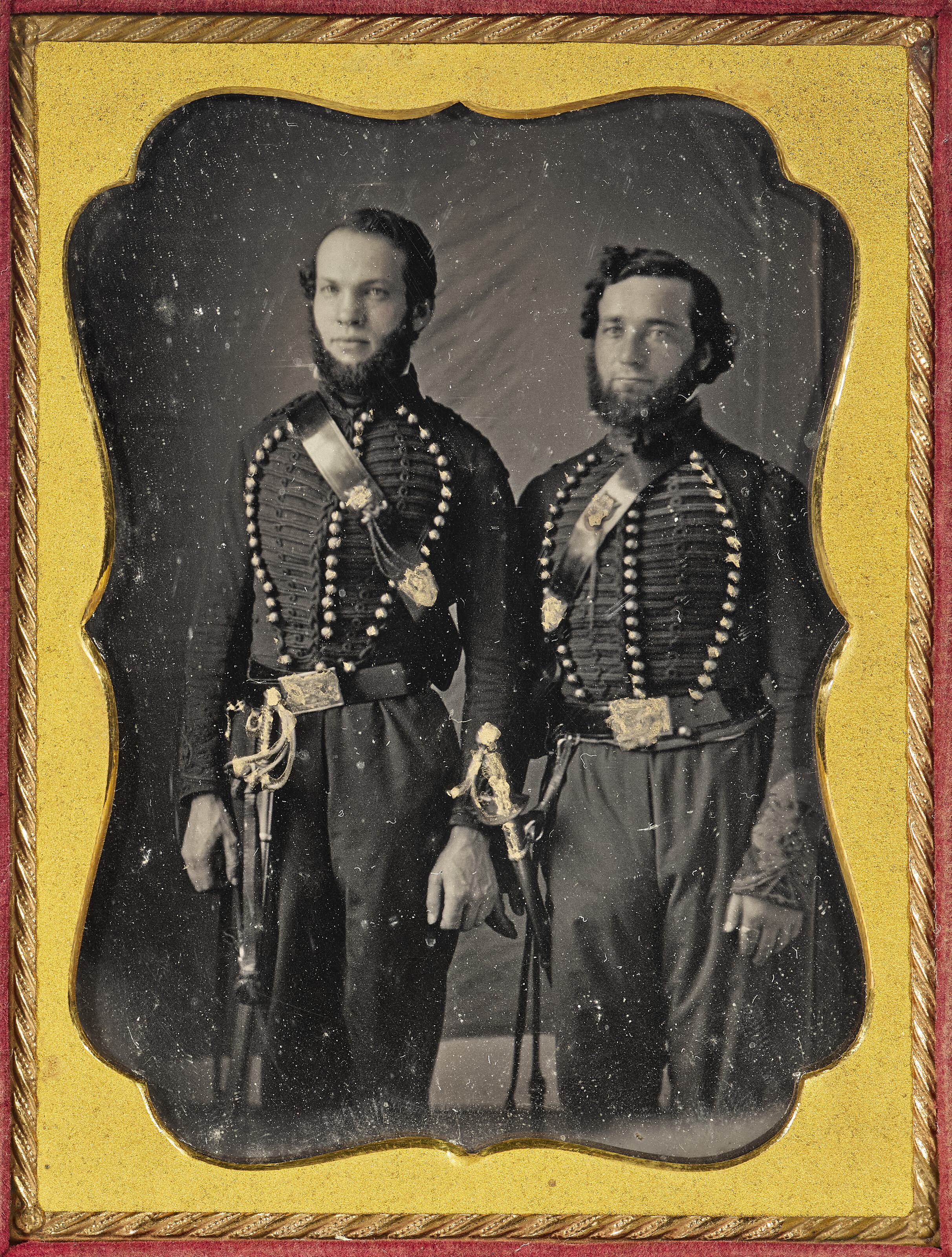 UNKNOWN PHOTOGRAPHER, Two Soldiers in Uniform, c. 1855 | Christie’s