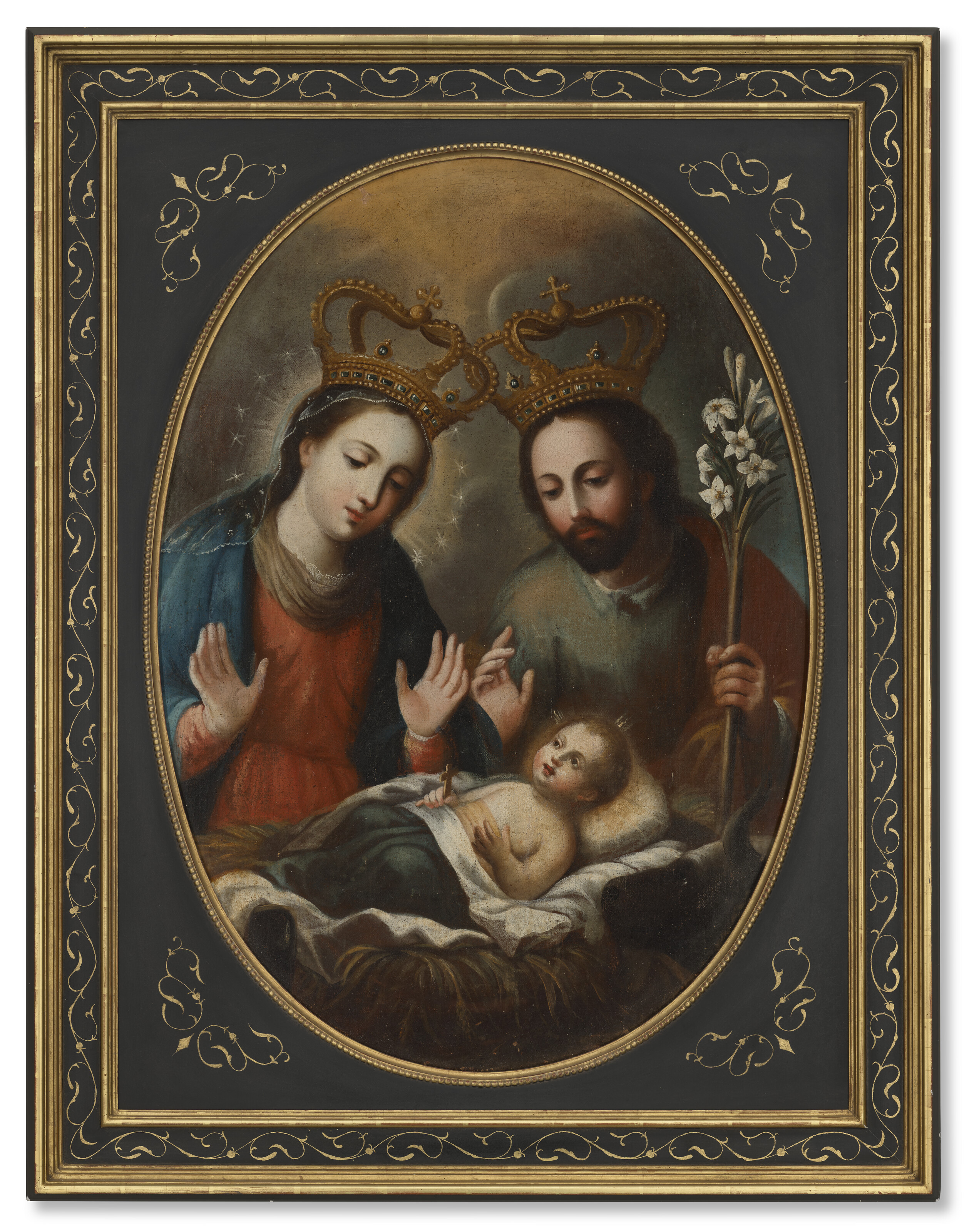 ATTRIBUTED TO LEONARDO FLORES (PERUVIAN, 1650-1710), La ascensión