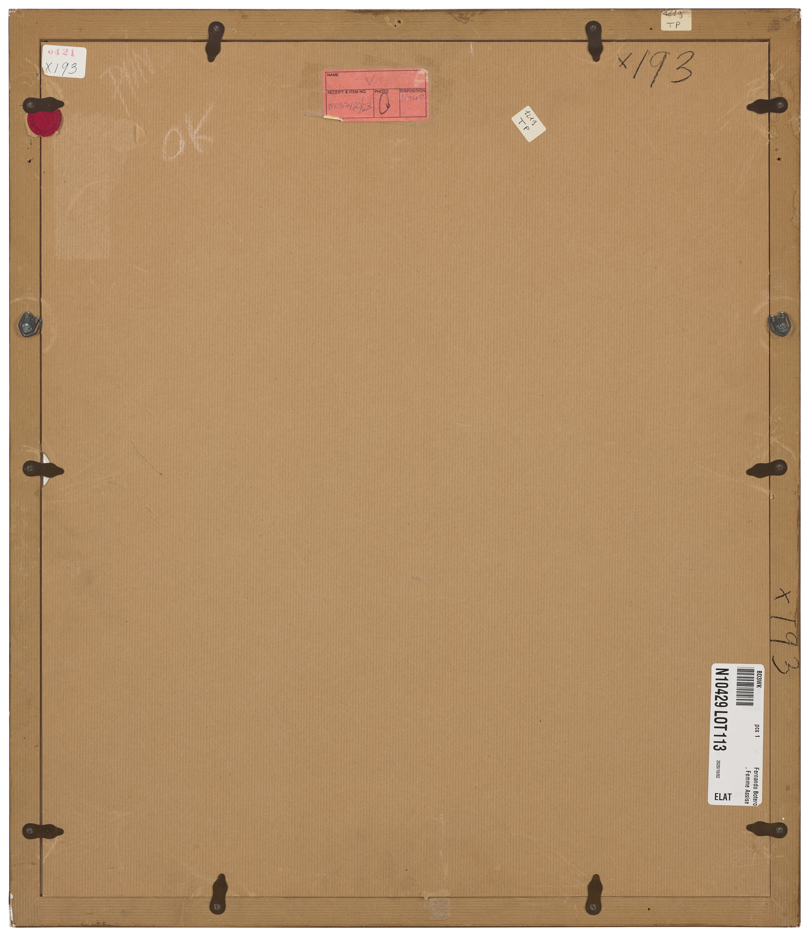 FERNANDO BOTERO (1932-2023) image 3