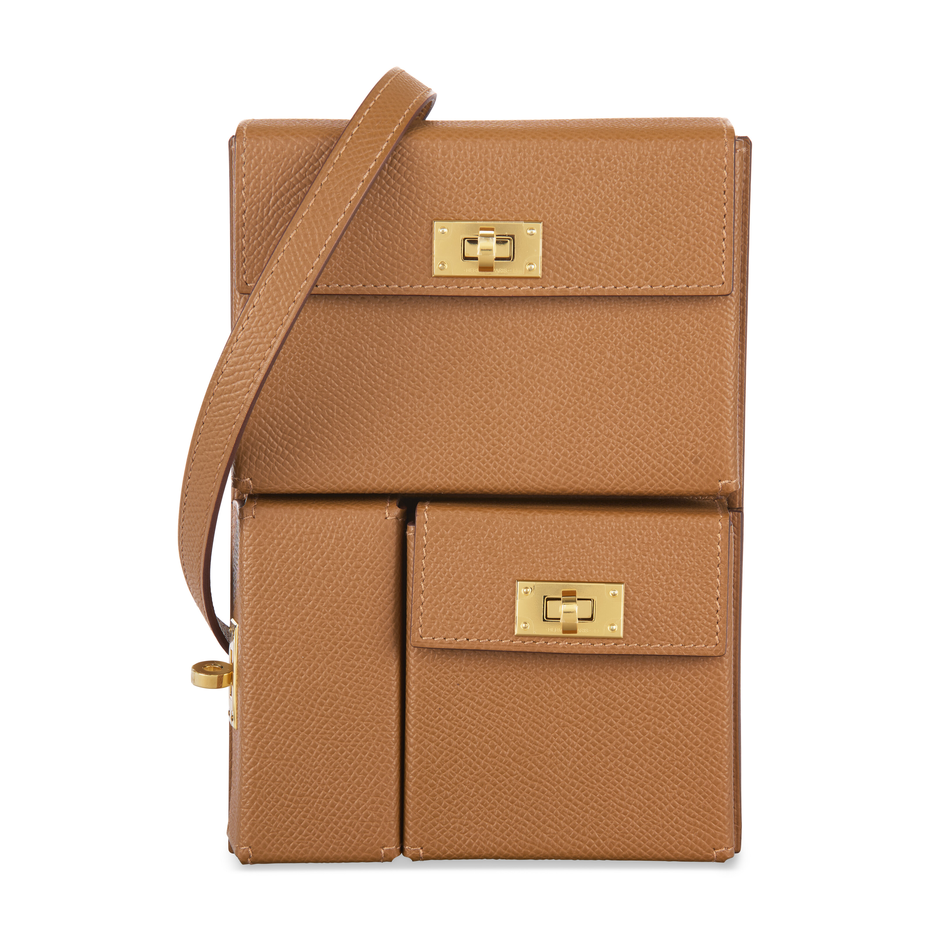 A SAFFRON OSTRICH BIRKIN 35 WITH GOLD HARDWARE, HERMÈS, 2005