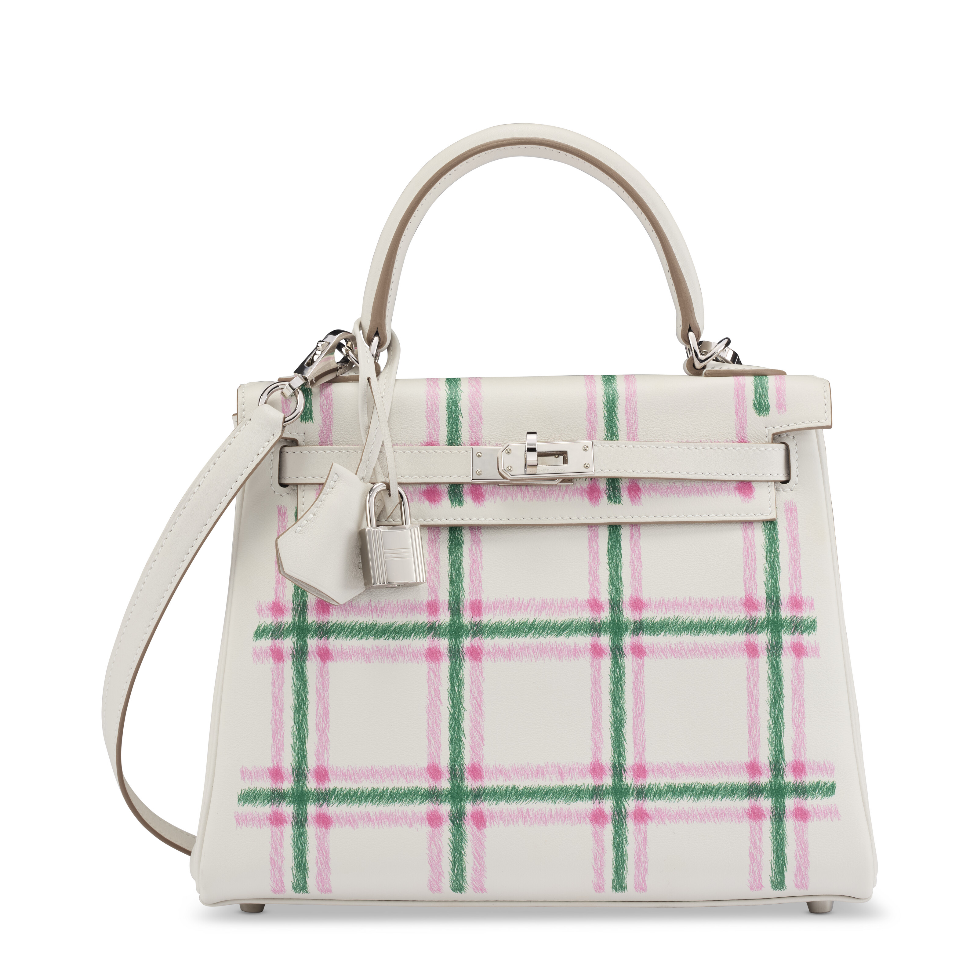 A LIMITED EDITION GRIS PALE, VERT MOYEN & BUBBLEGUM PINK PRINTED