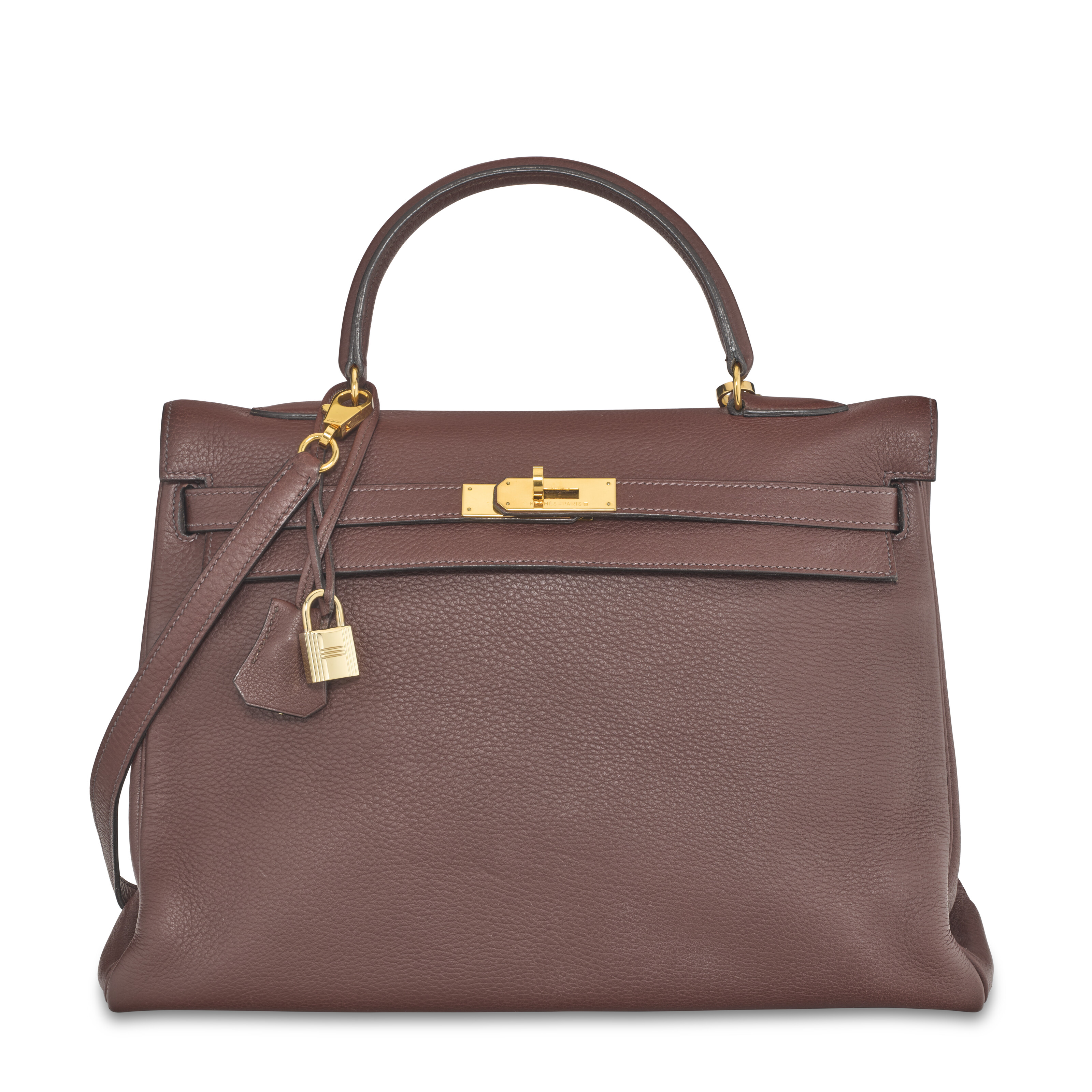 A LIMITED EDITION EBENE SWIFT LEATHER & CHOCOLAT FEUTRE GO TEAM