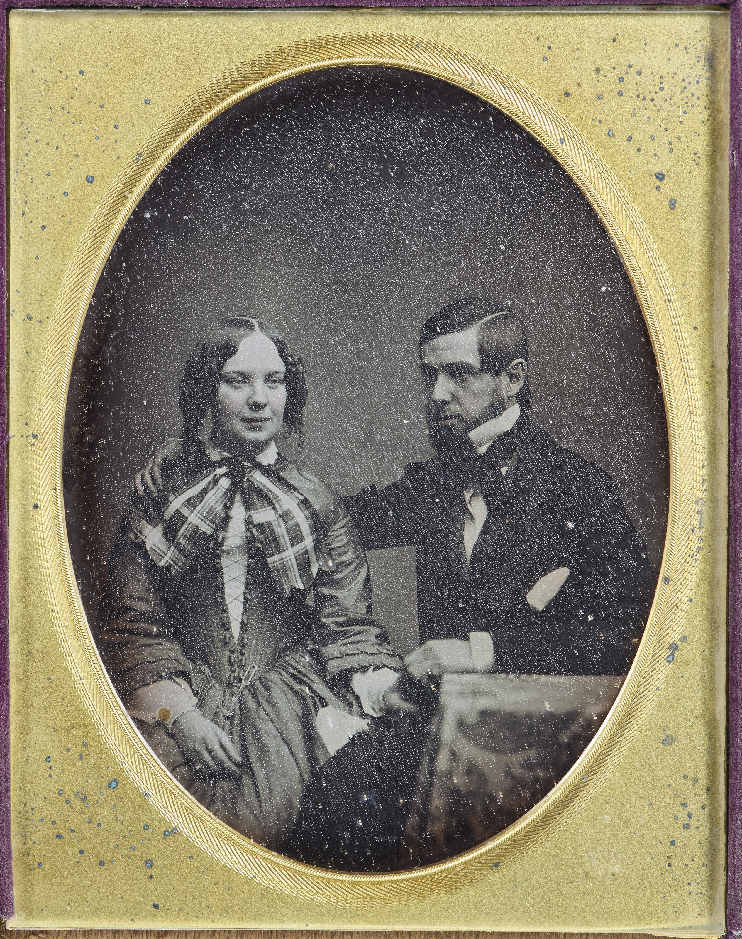 RUFUS ANSON (ACTIVE 1851-1867), Portrait of a Young Girl with