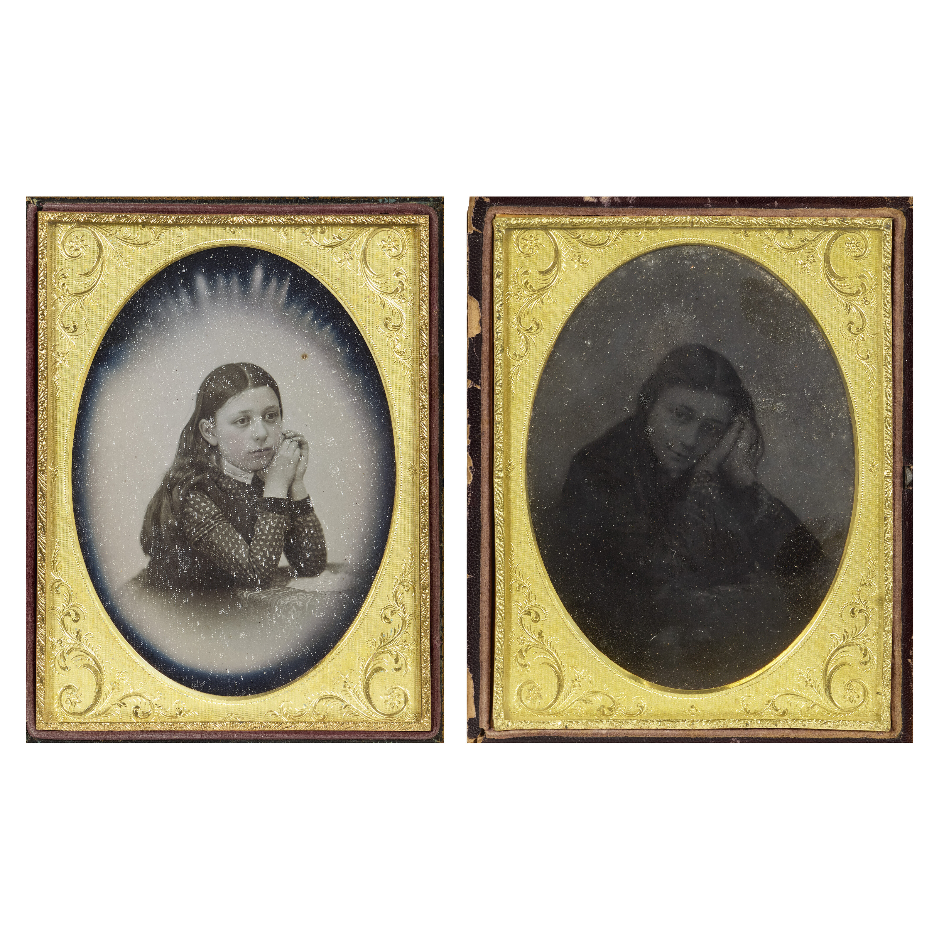 FREDERICK AUGUST WENDEROTH (ACTIVE 1858-1860), Group Lot of Two ...