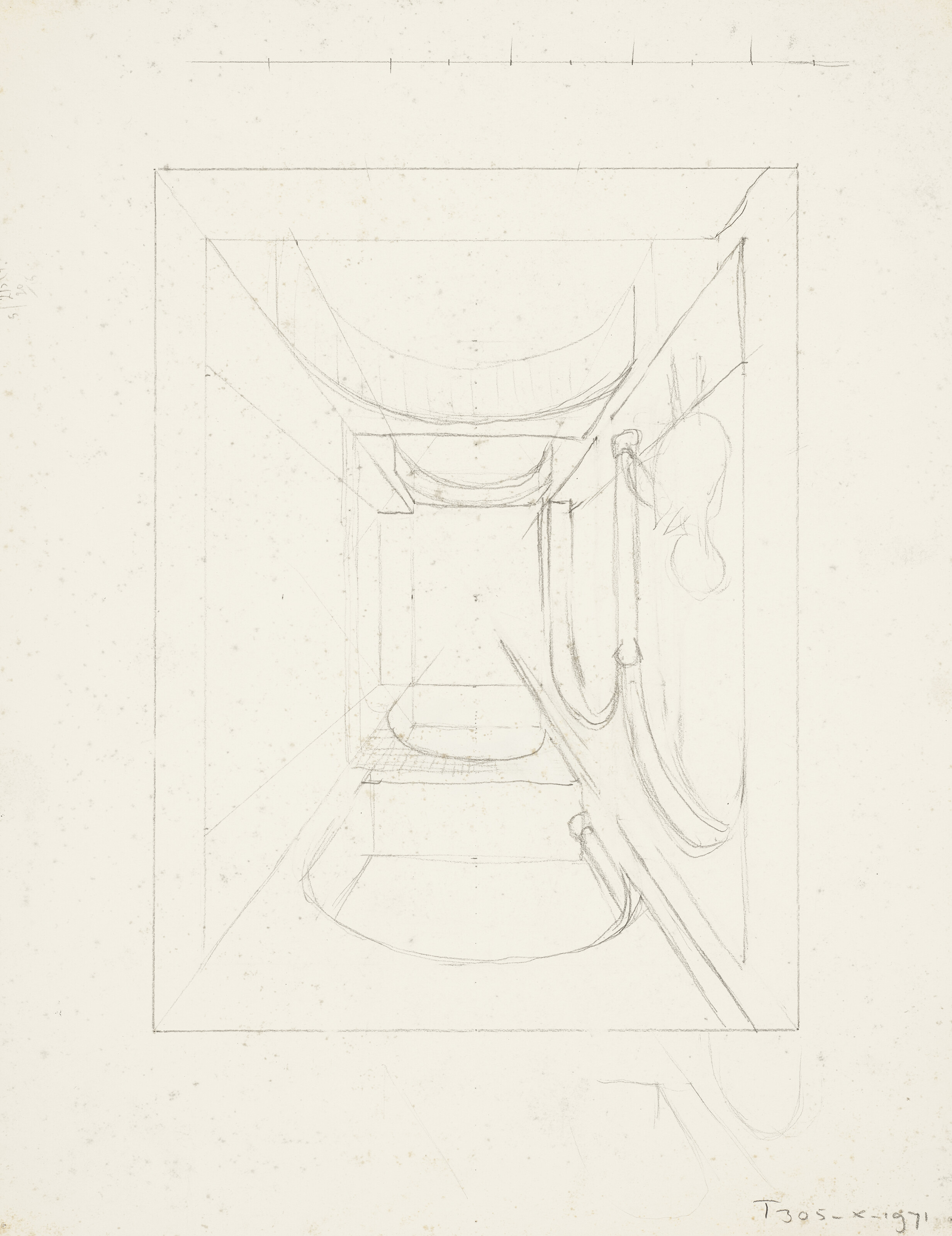 Catalog image of Sketches for Mathematical (recto and verso)