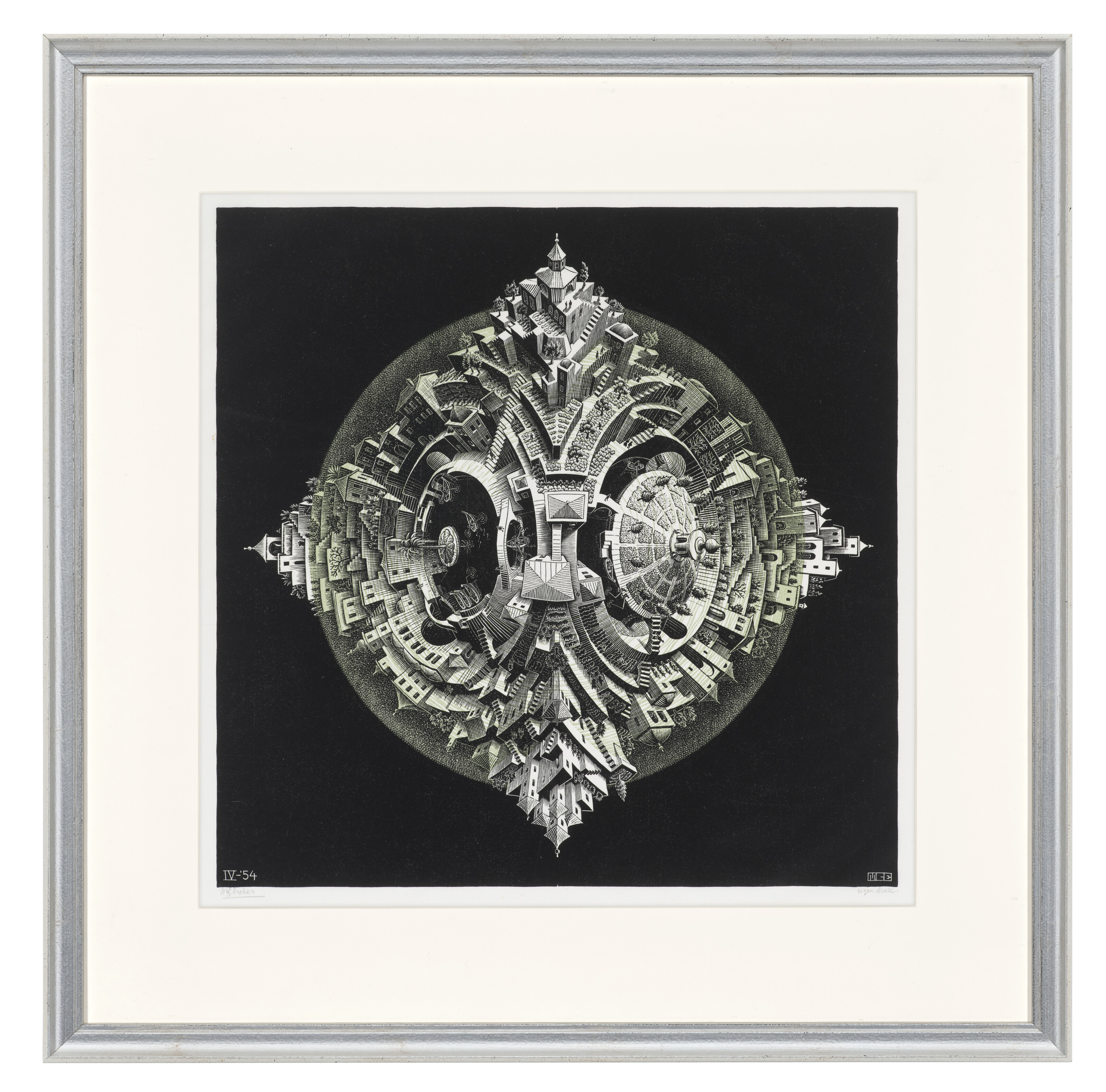 MAURITS CORNELIS ESCHER (1898-1972), Tetrahedral Planetoid