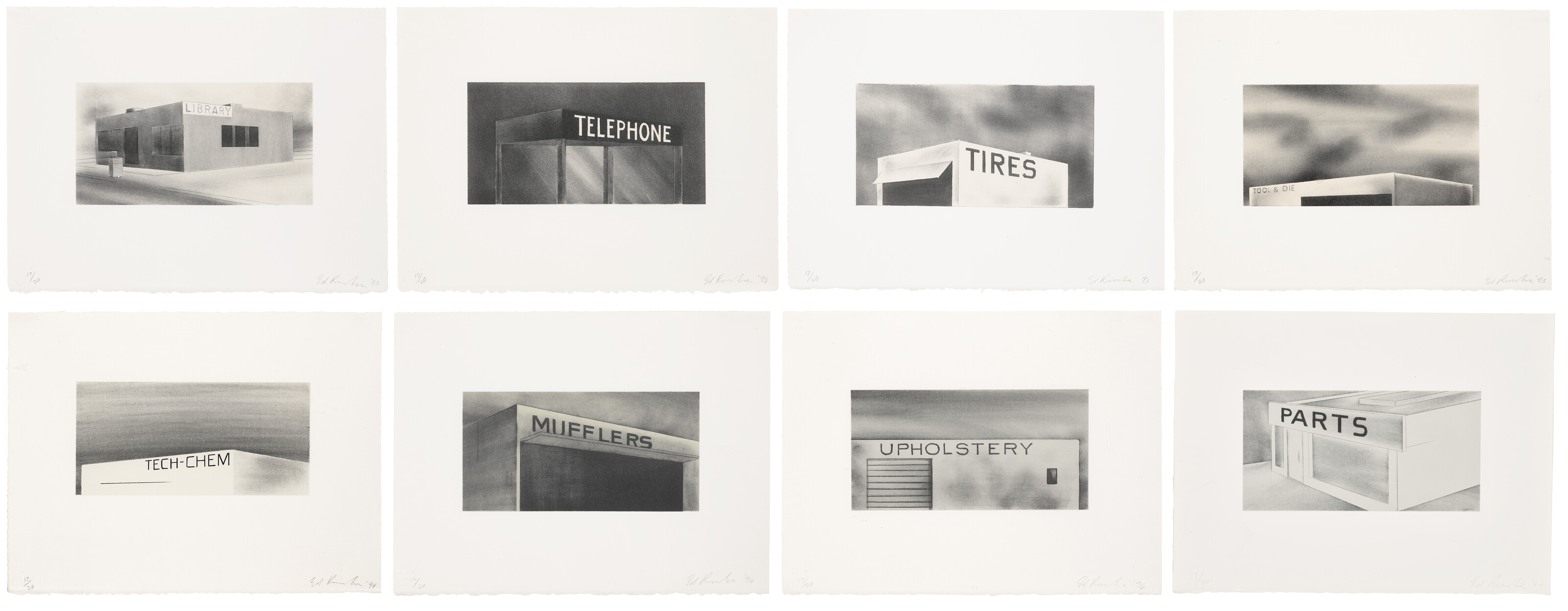 ED RUSCHA (B. 1937), Archi-Props | Christie's