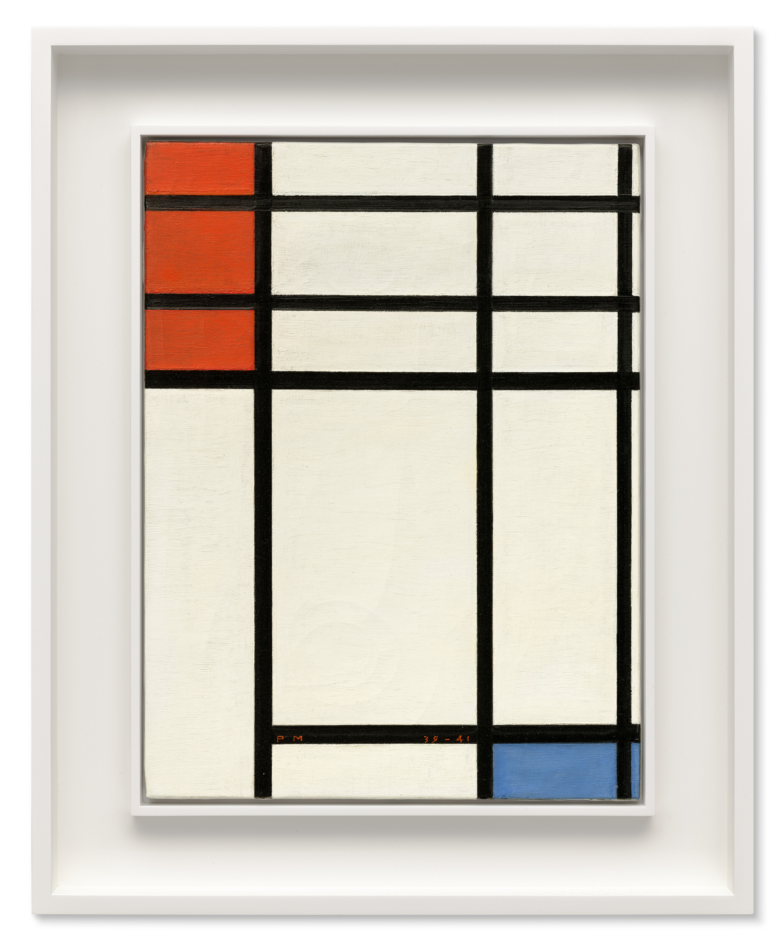 PIET MONDRIAN (1872-1944), Composition with Red and Blue | Christie's